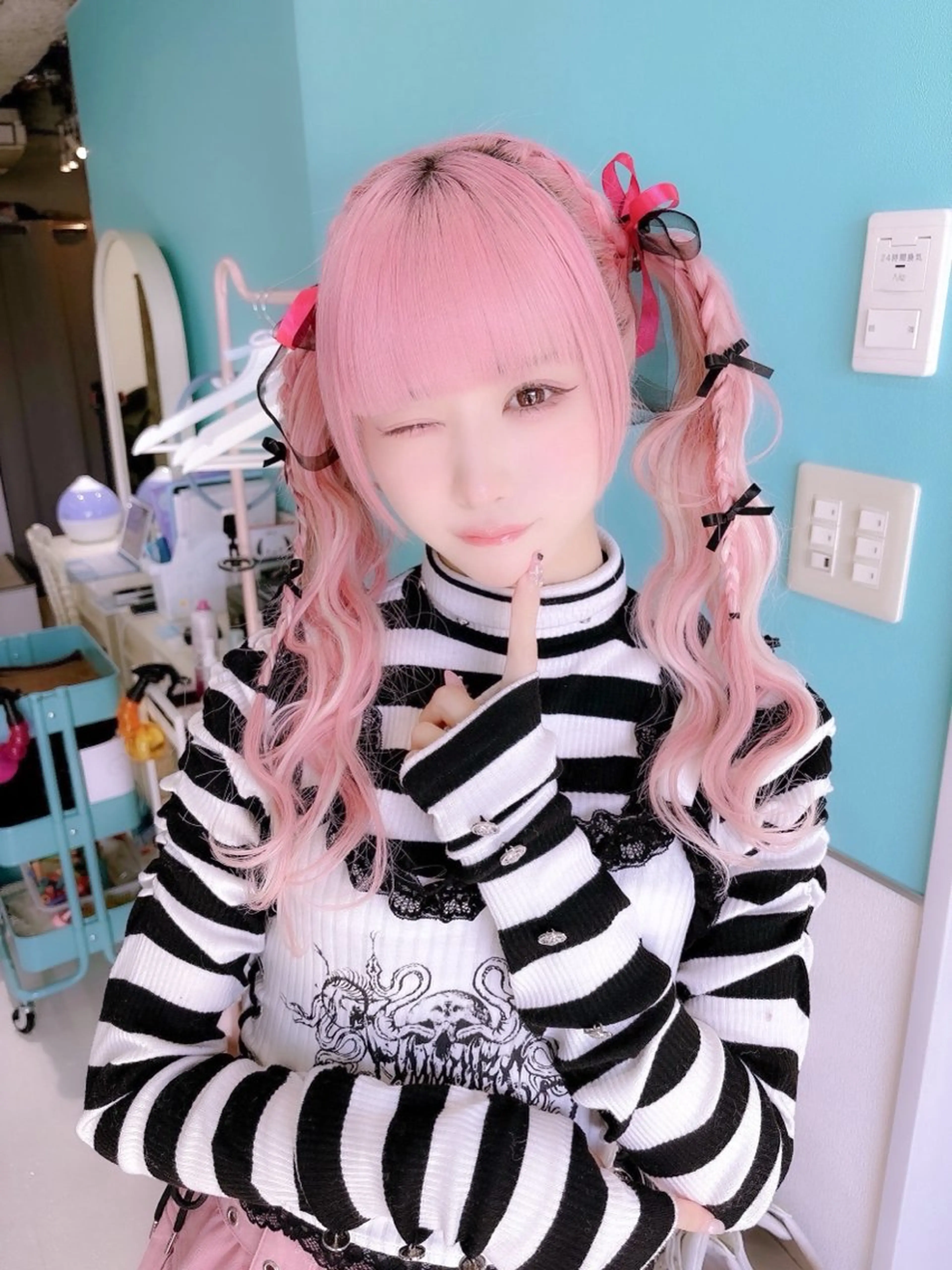 ロング ヘアアレンジ カット ヘアセット ☁️hinako☁️ 1HAVANAのヘアスタイル