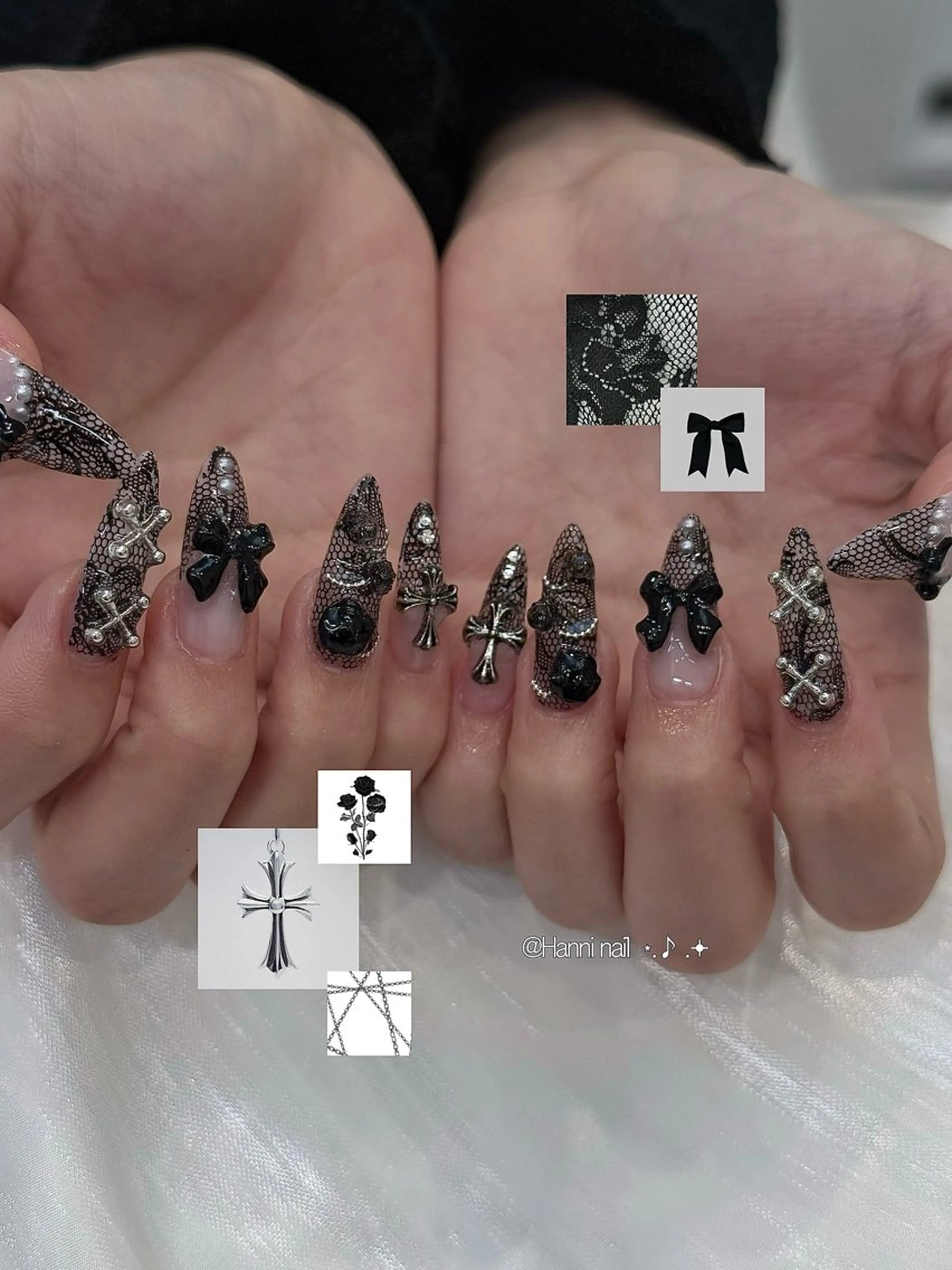 ネイル アートネイル フレンチネイル ジェルネイル 韓国ネイル マグネットネイル ハンドネイル Hanni Nail Salon所属・Hanni ハンのネイルデザイン