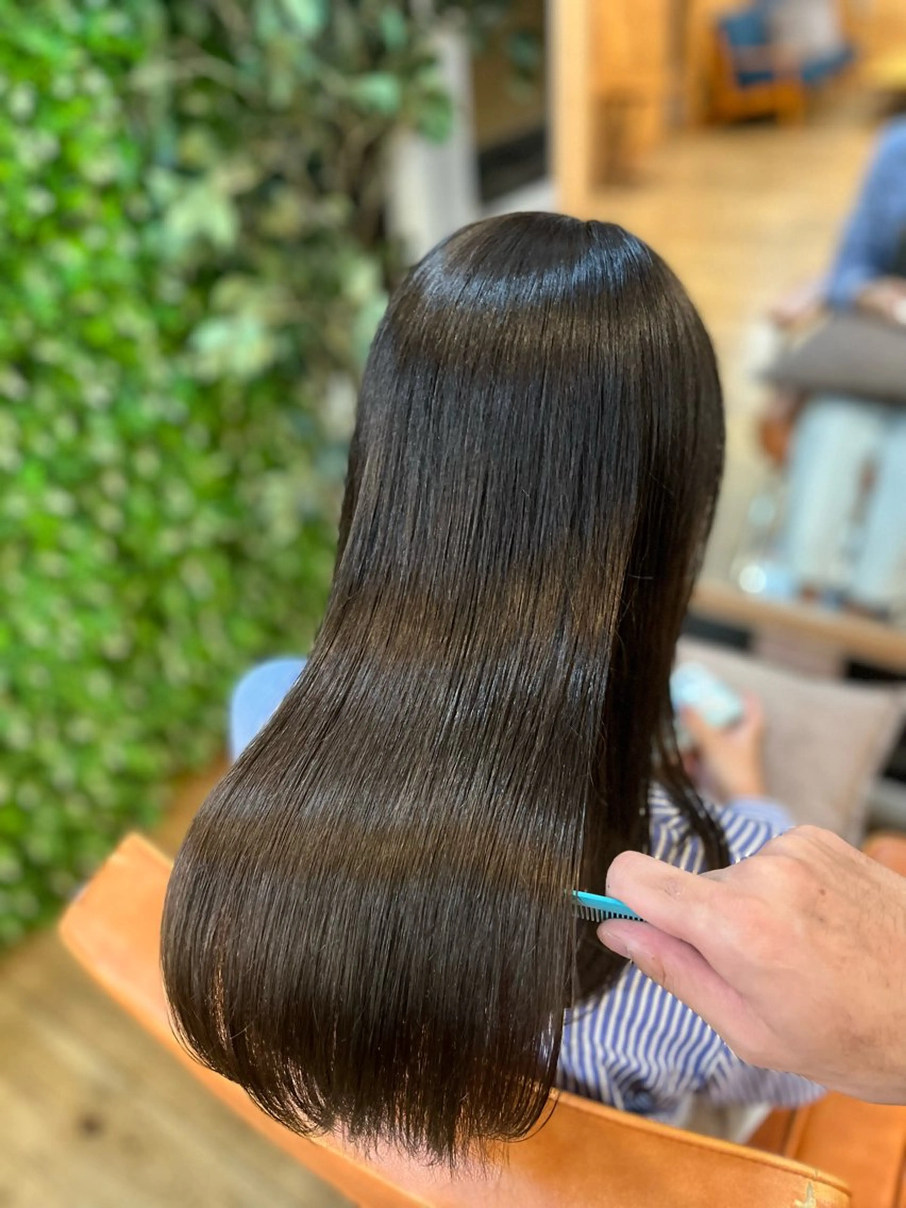 ロング ⚪️髪質改善 縮毛 店長 コウ⚪️のヘアスタイル