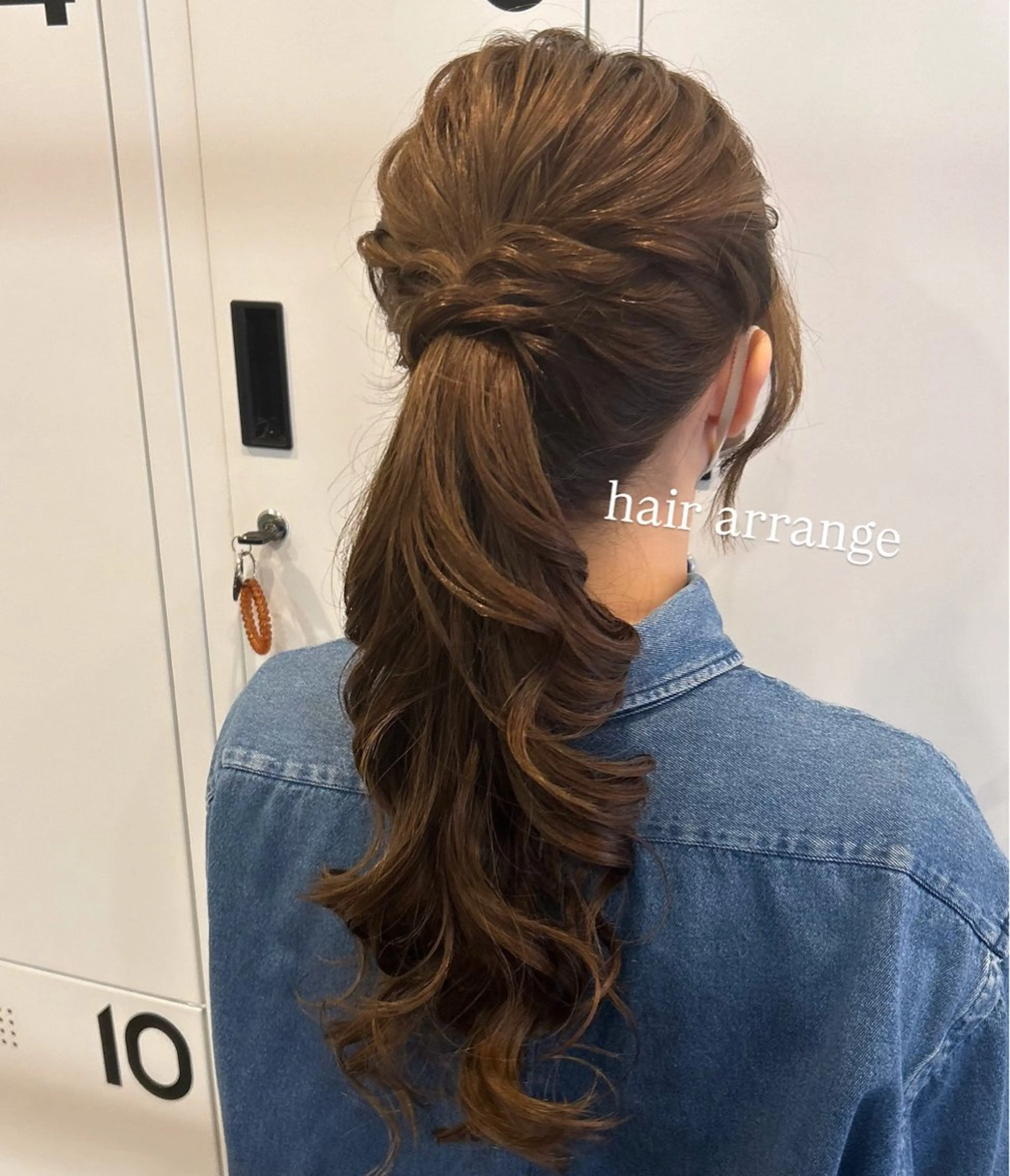 ヘアアレンジ ポニーテール ヘアセット mai /attraのヘアスタイル