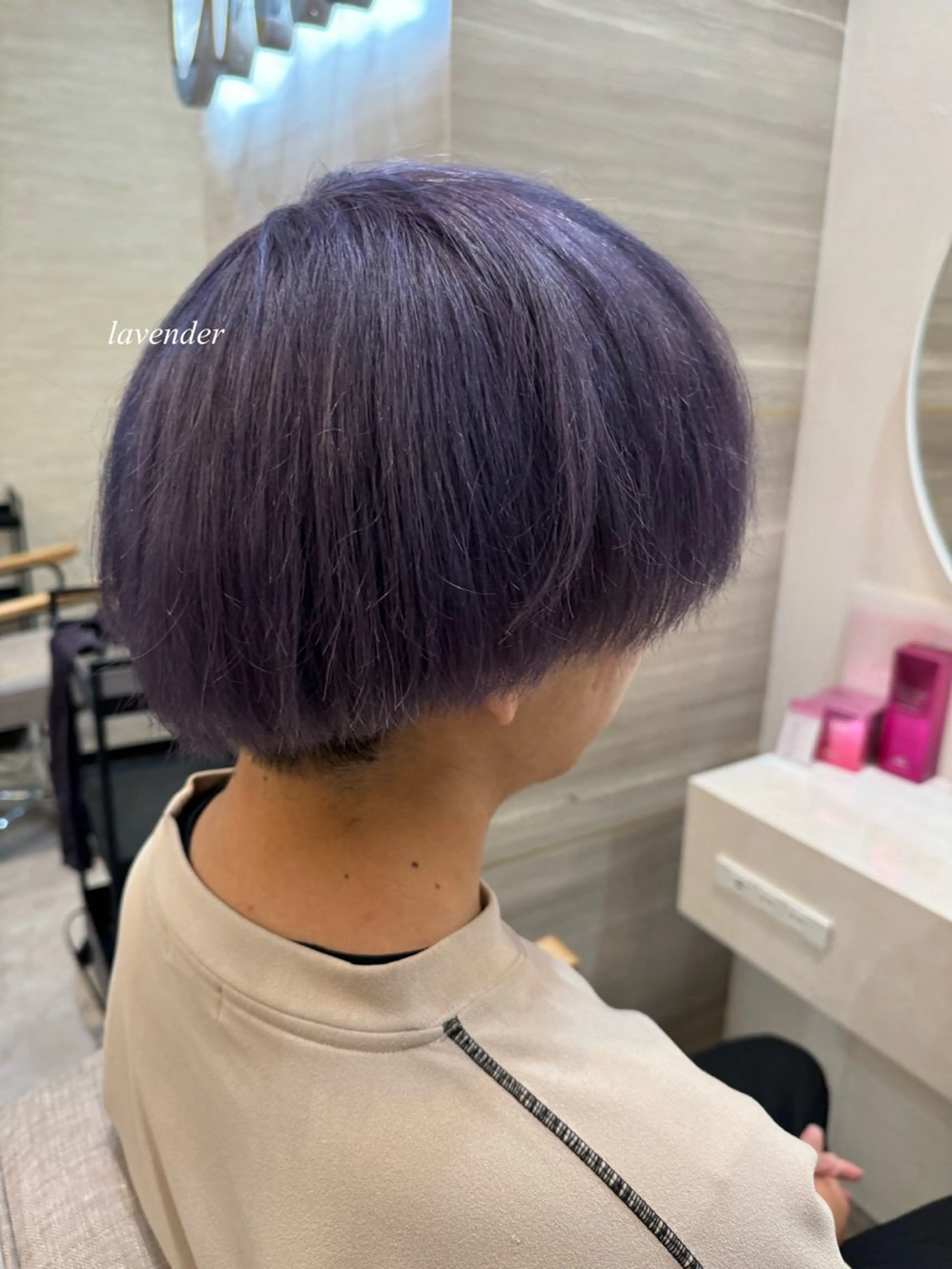 ミディアム カラー 【メンズ特化】池袋 韓国スタイル飯塚のヘアスタイル