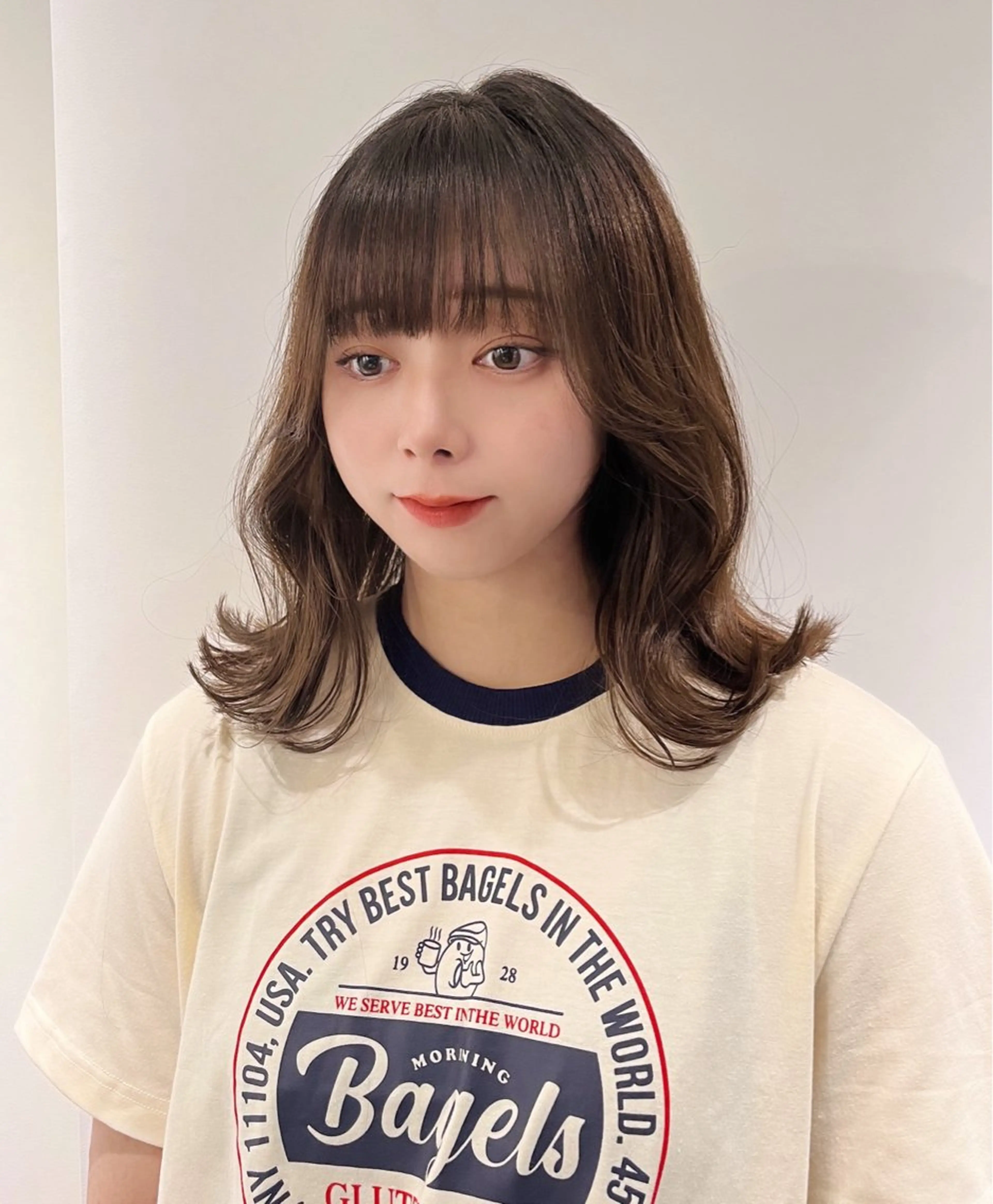 ミディアム カラー/レイヤー /カット泉谷七登のヘアスタイル