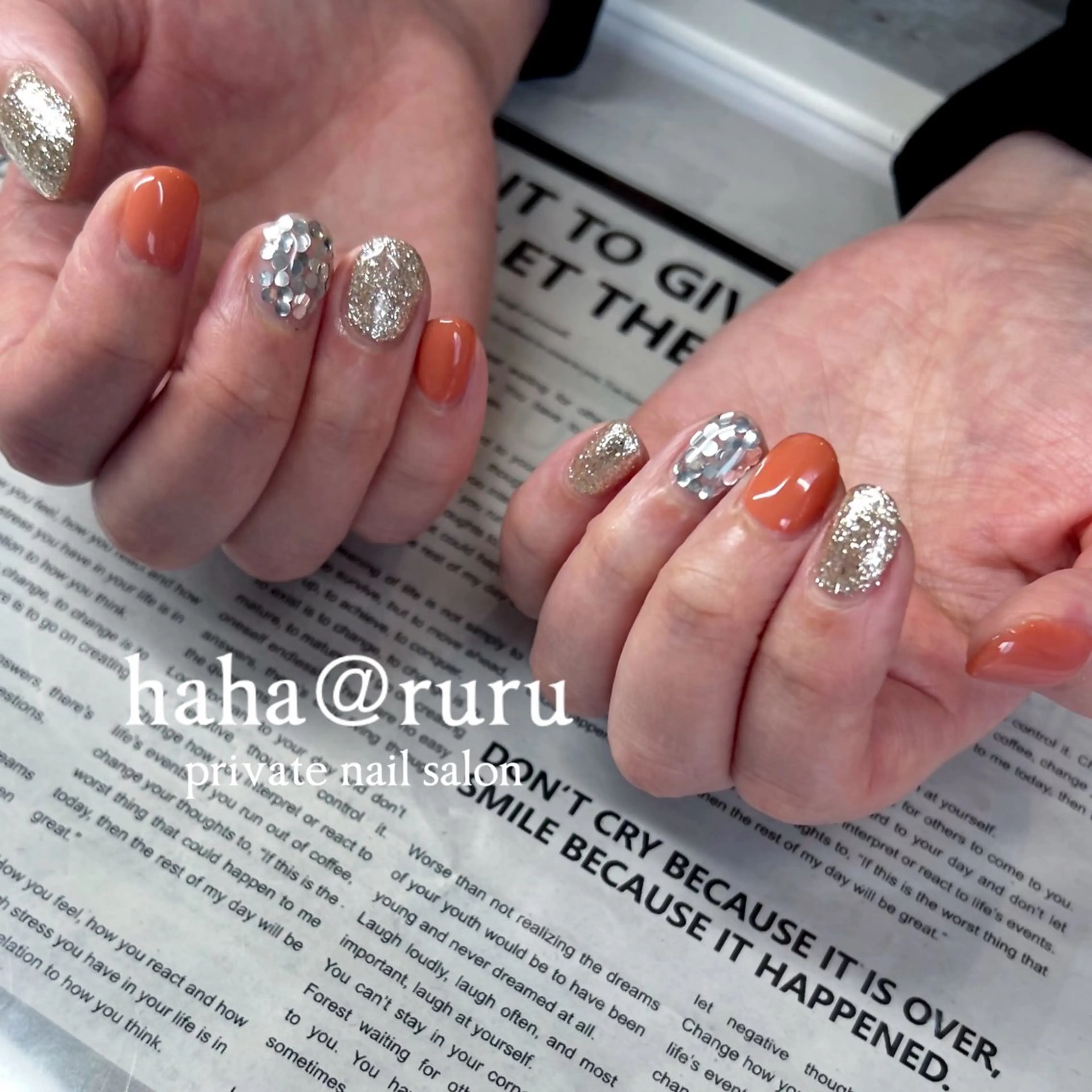 ネイル haha@ ruruのネイルデザイン