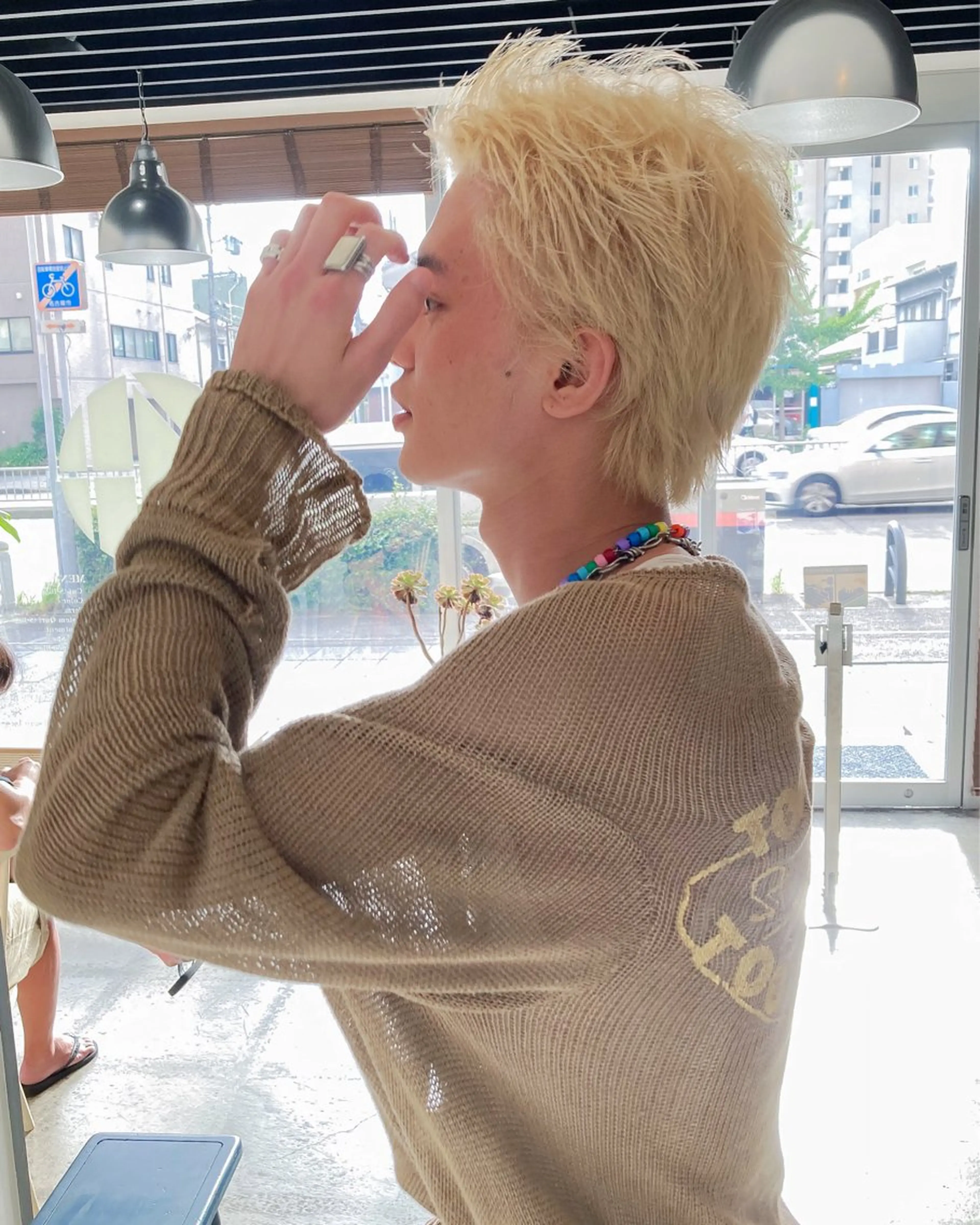 ブリーチ+カラーの写真