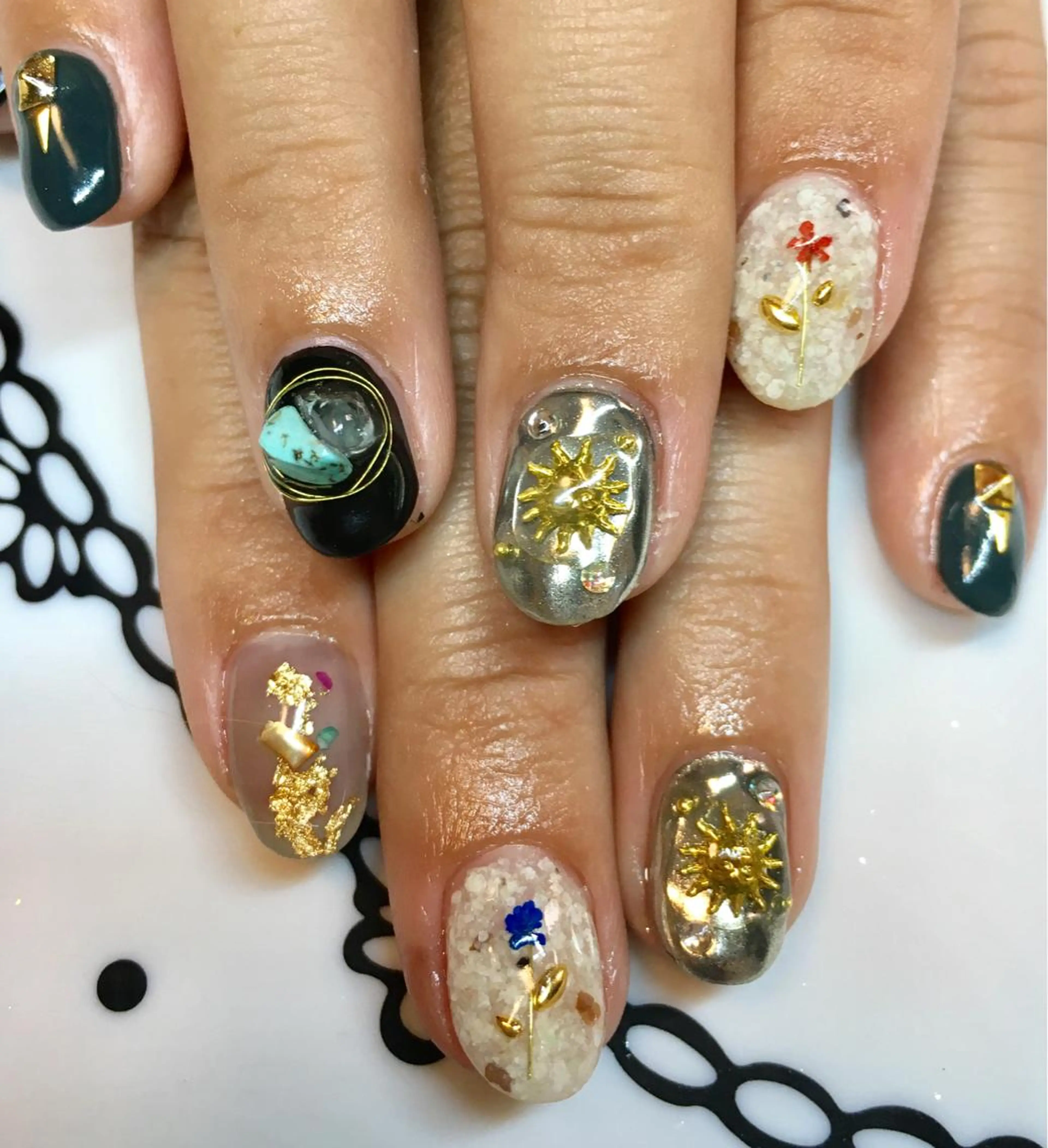 ネイル nailist cocoのネイルデザイン