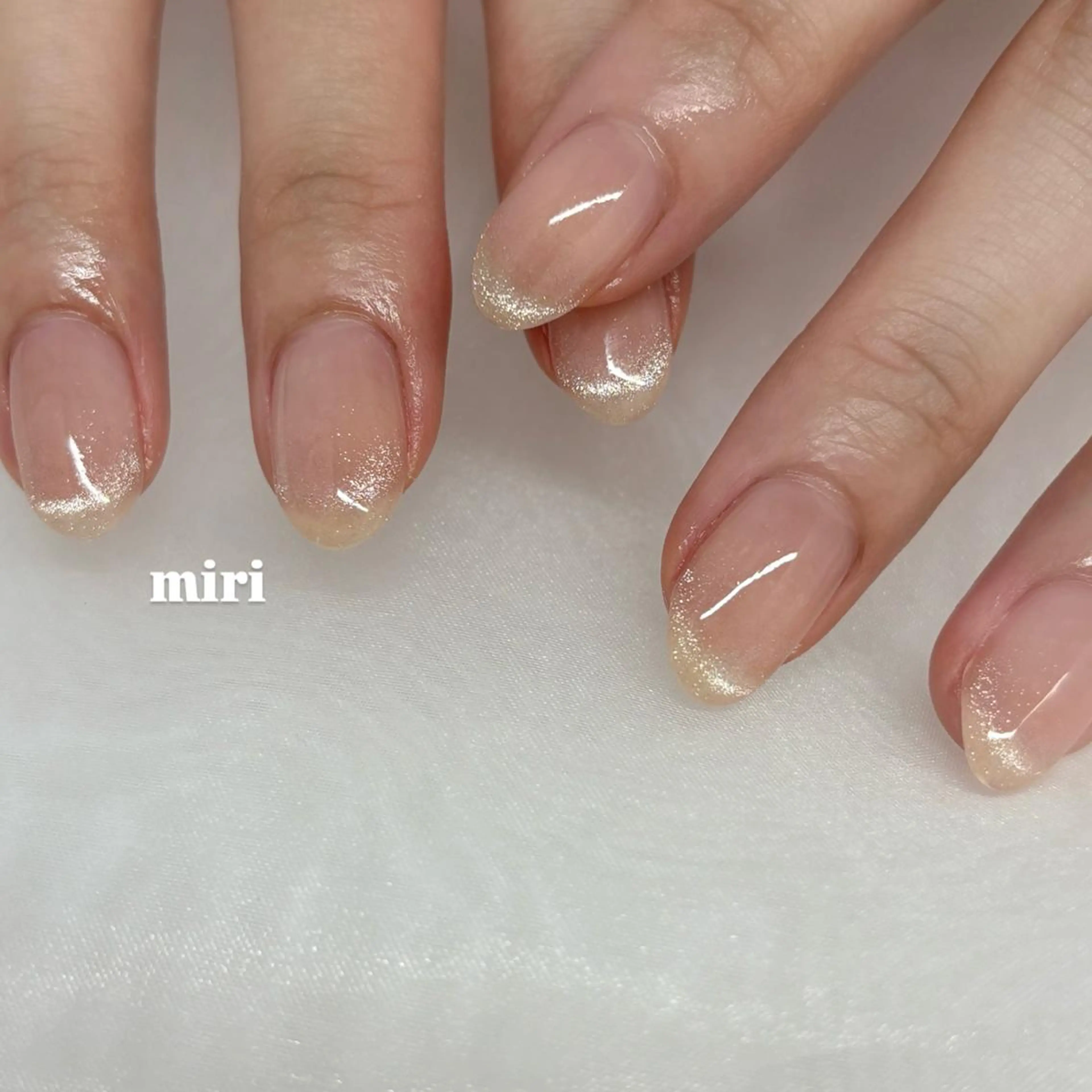 ネイル 新宿代々木/ちゅるん キレイめ/miriのネイルデザイン