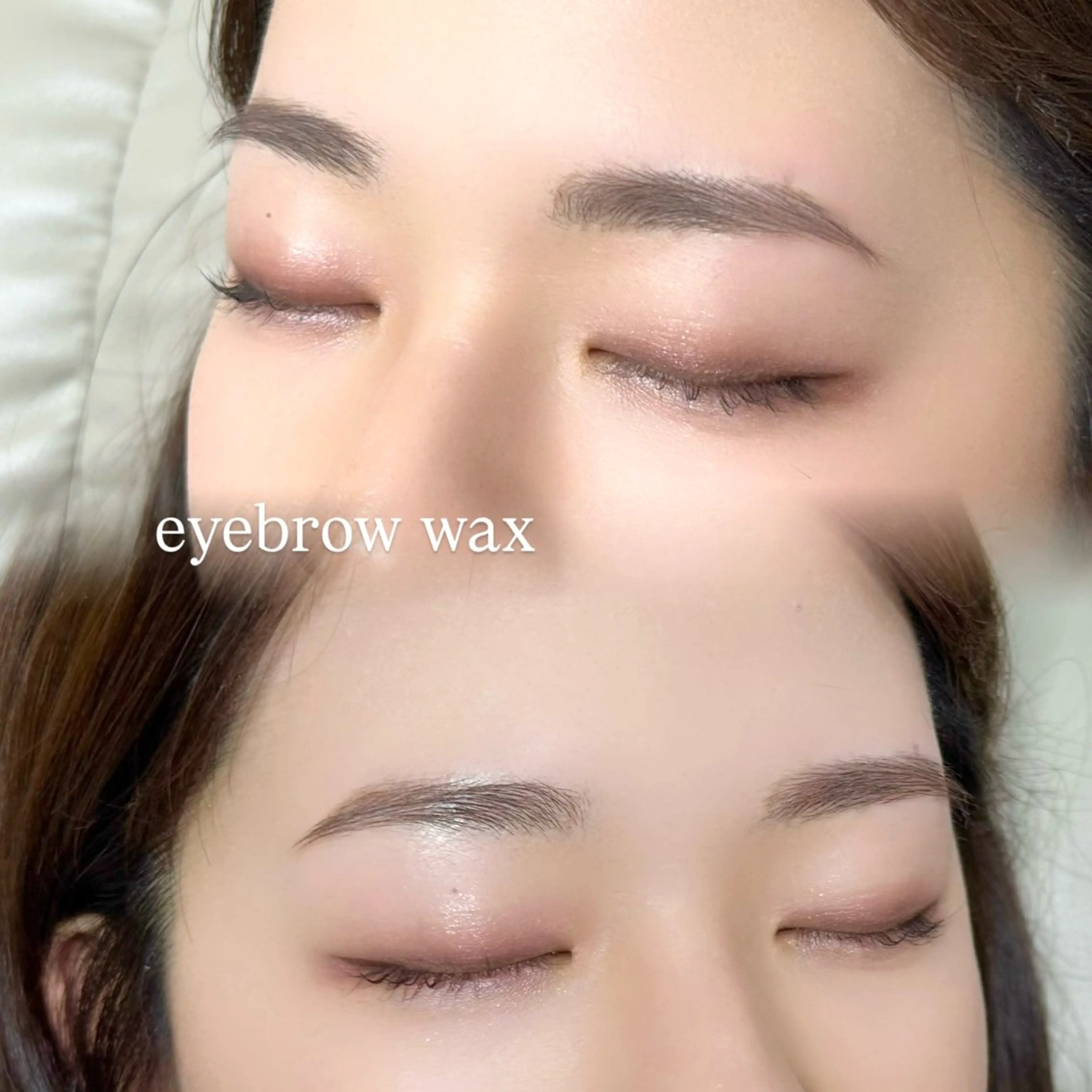 アイブロウ ワックス脱毛 眉カット mai♡マグネット/ ニュアンス/マツパのネイルデザイン