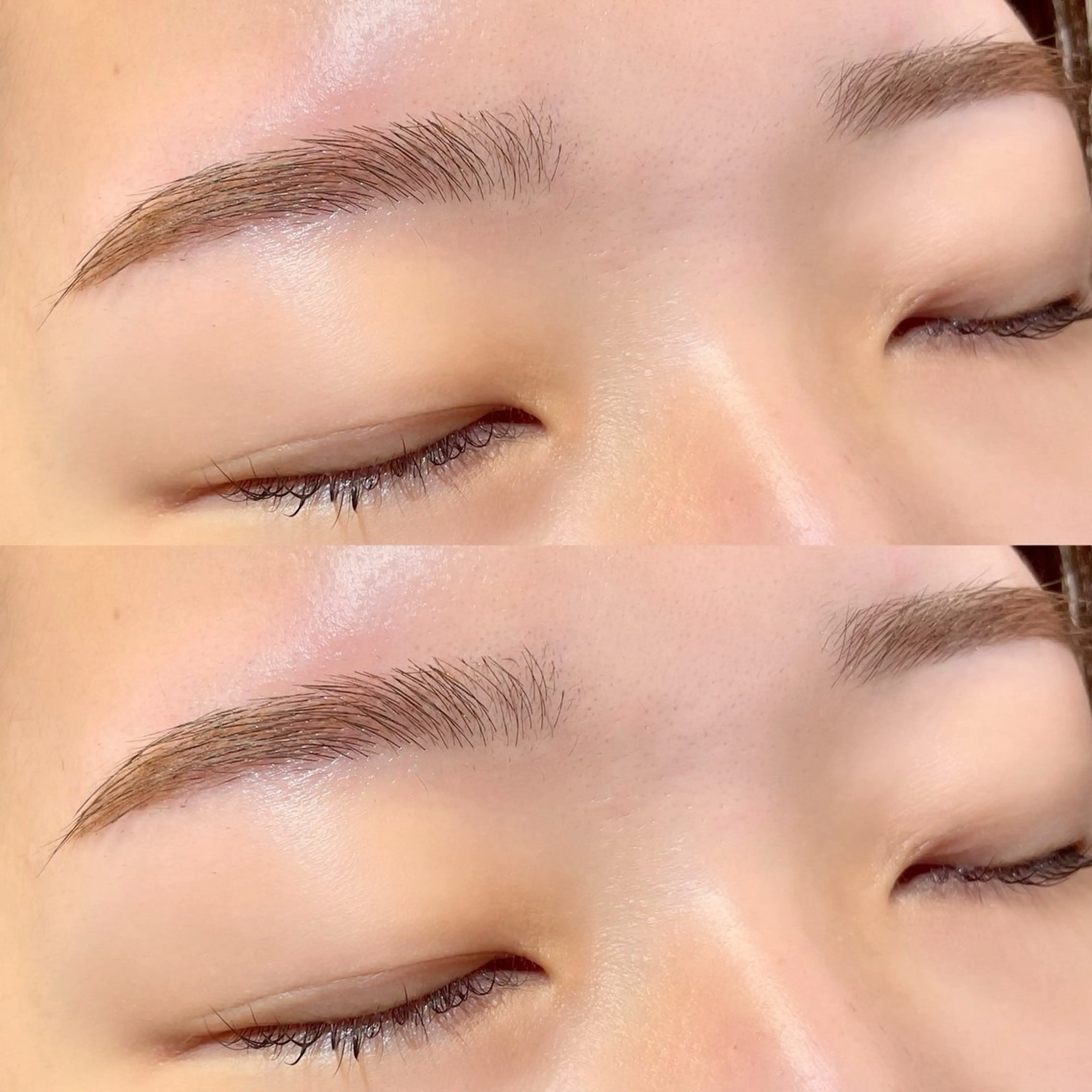 アイブロウ ワックス脱毛 笠井 彩花のマツエク・マツパデザイン