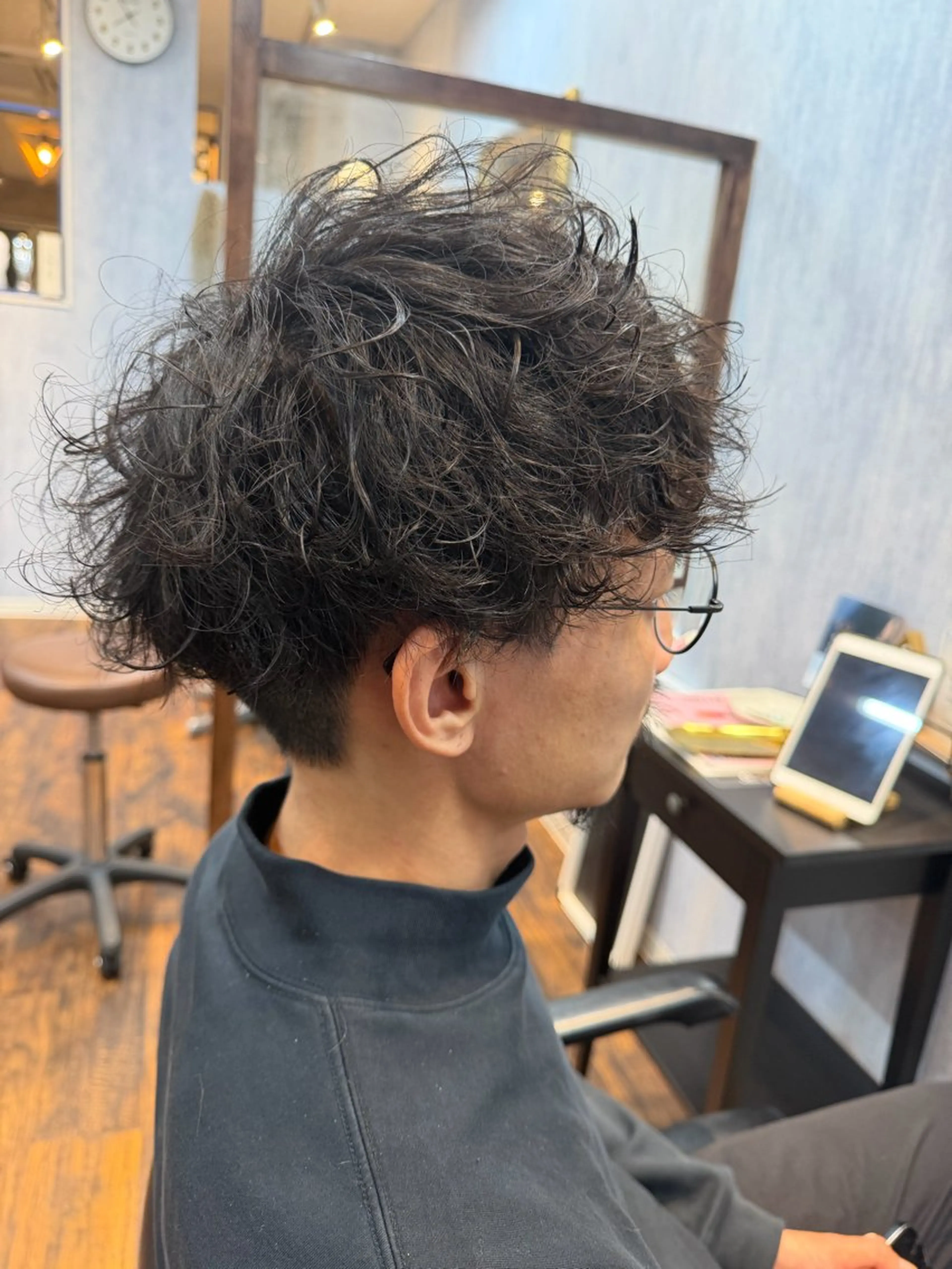 パーマ カット パーマ ヘッドスパ 【メンズ&髪質改善】 萬納陽介のヘアスタイル