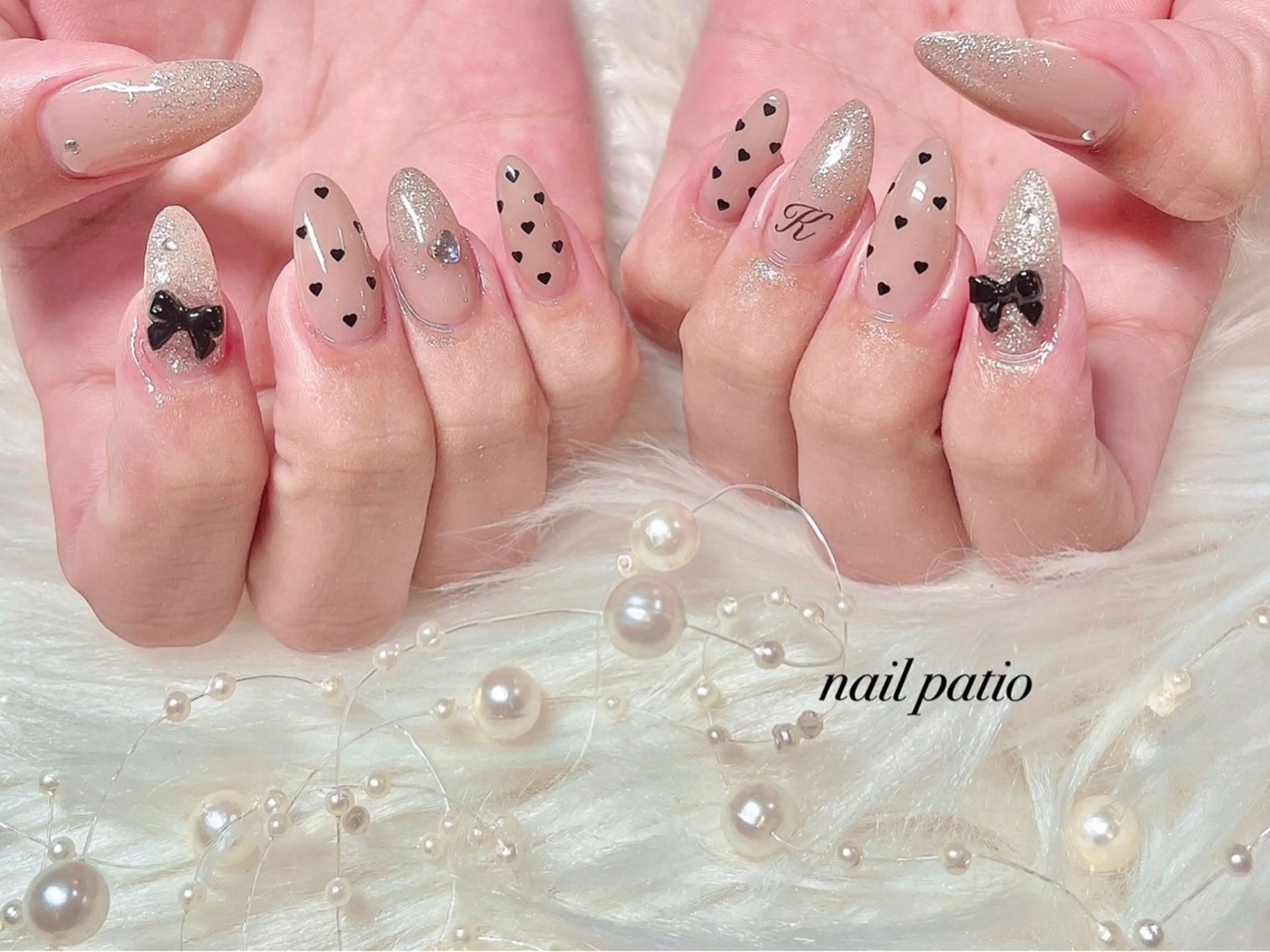 ネイル スカルプネイル ハンドネイル nail patio 新越谷 yukiのネイルデザイン