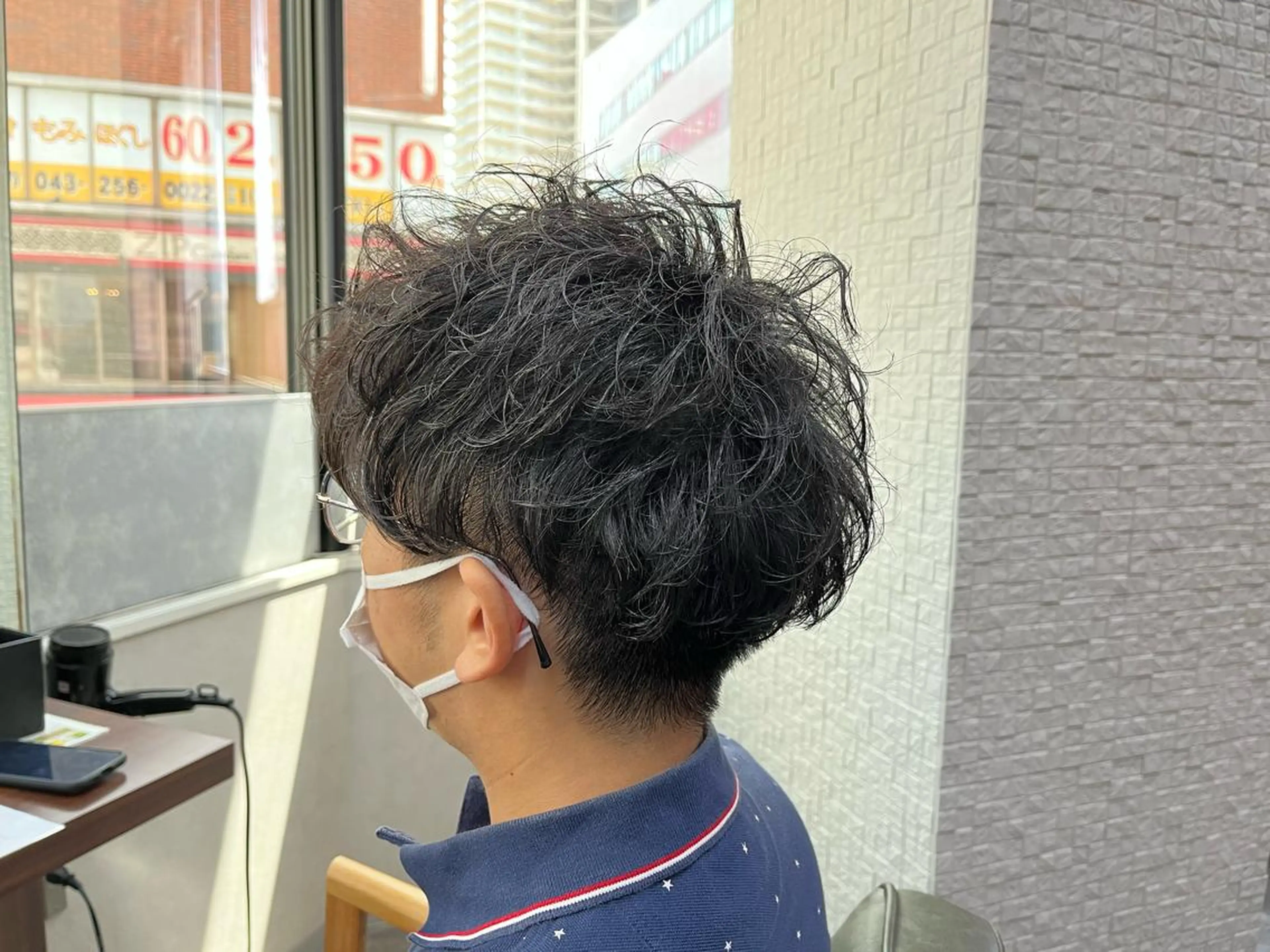 パーマ 長内  大明のヘアスタイル