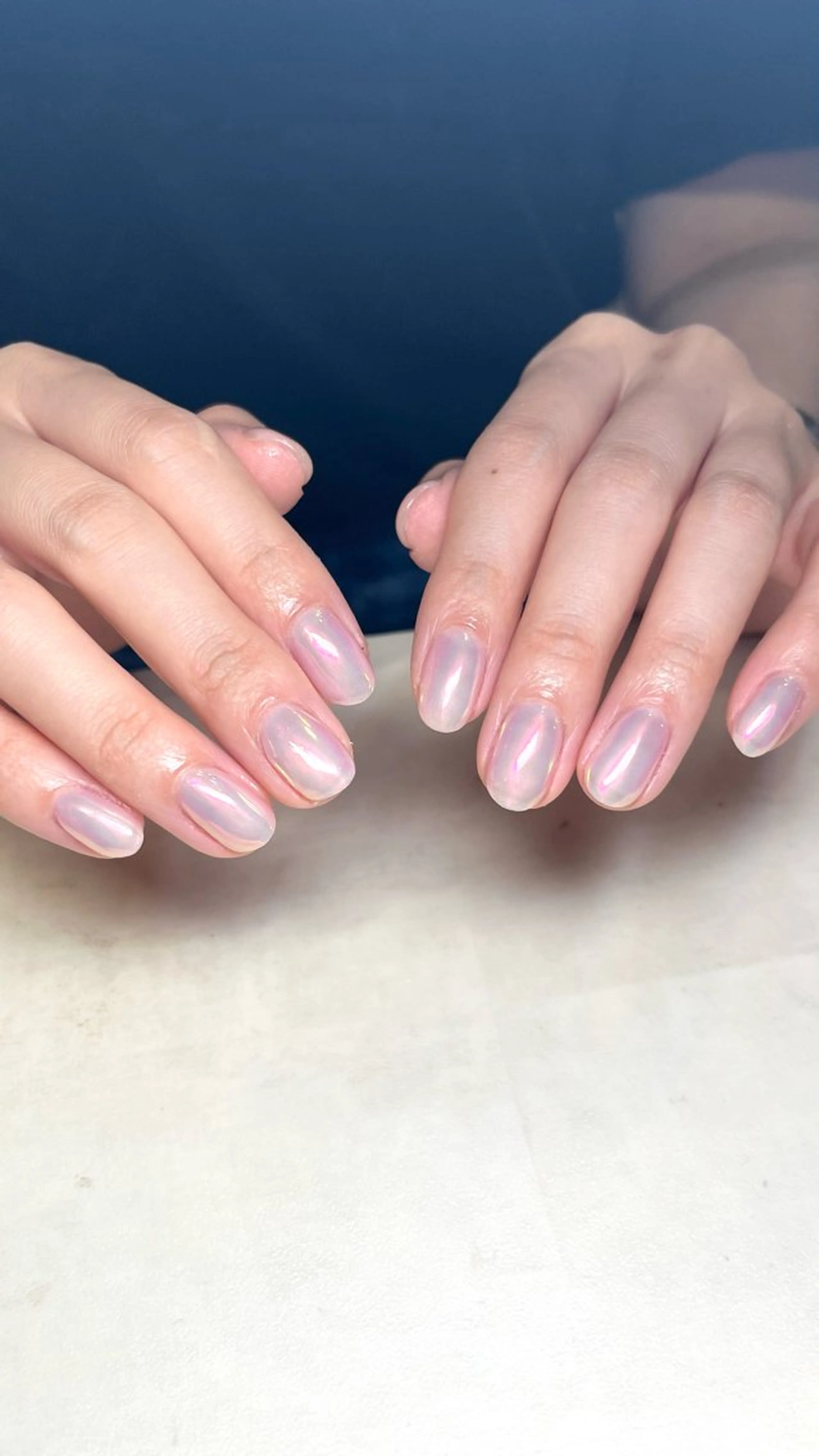 ネイル ミラーネイル ワンカラーネイル 🌻Sunrich Fuka🌻のネイルデザイン