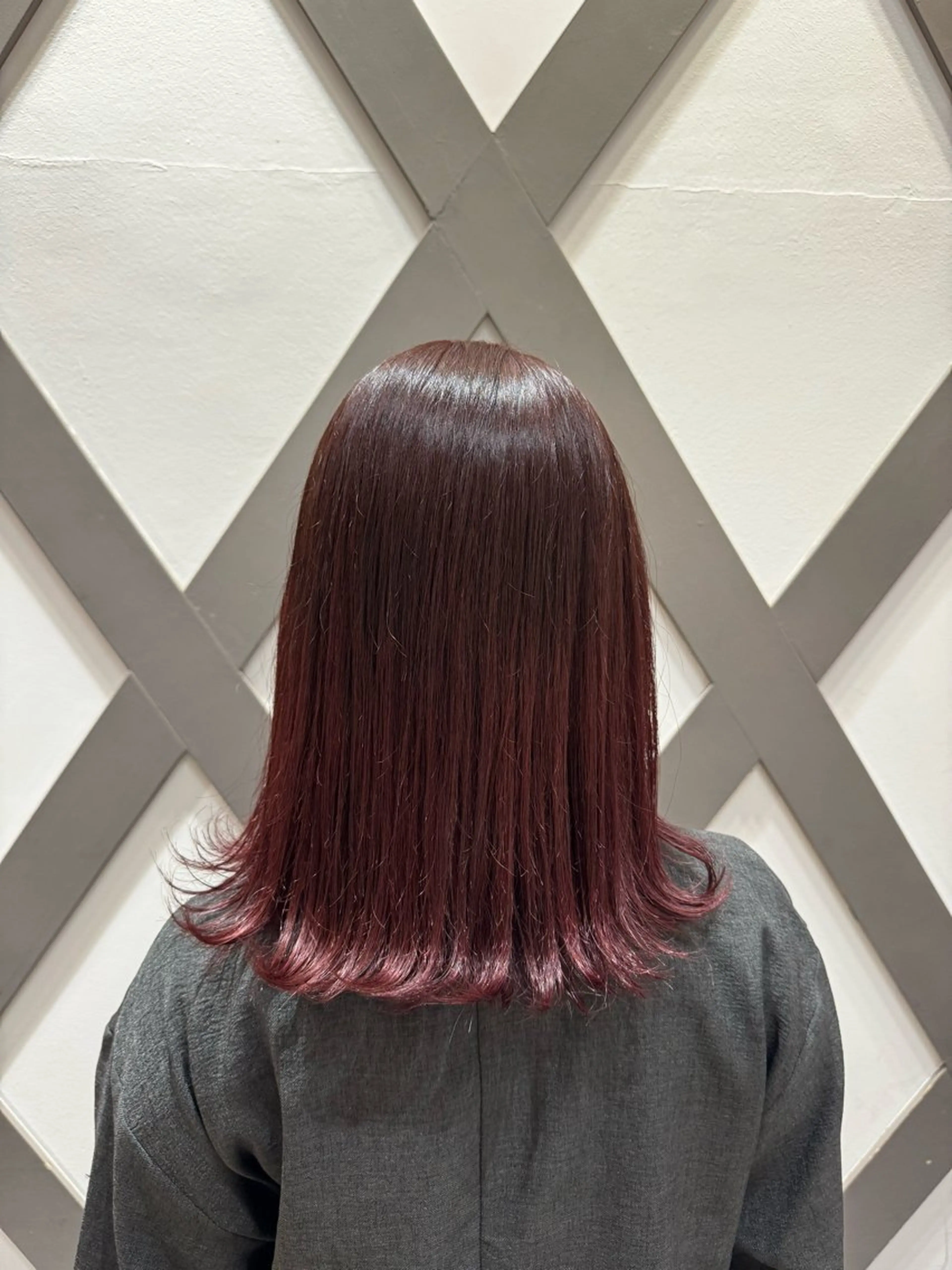 ミディアム echelle所属・るな/echelle 【カットモデル募集】のヘアスタイル