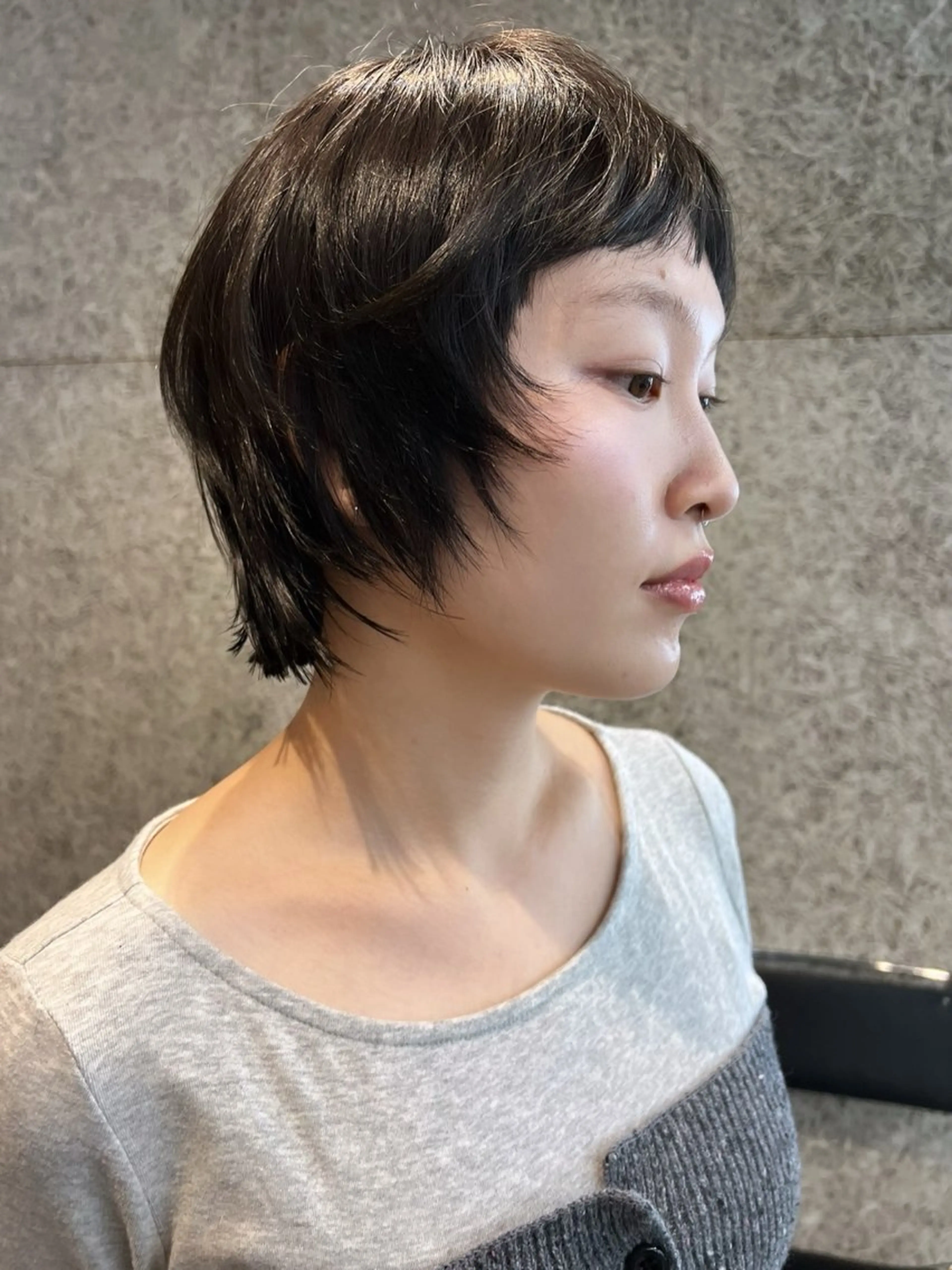 ✴︎カラー+前髪カット+バイカルテTRの写真