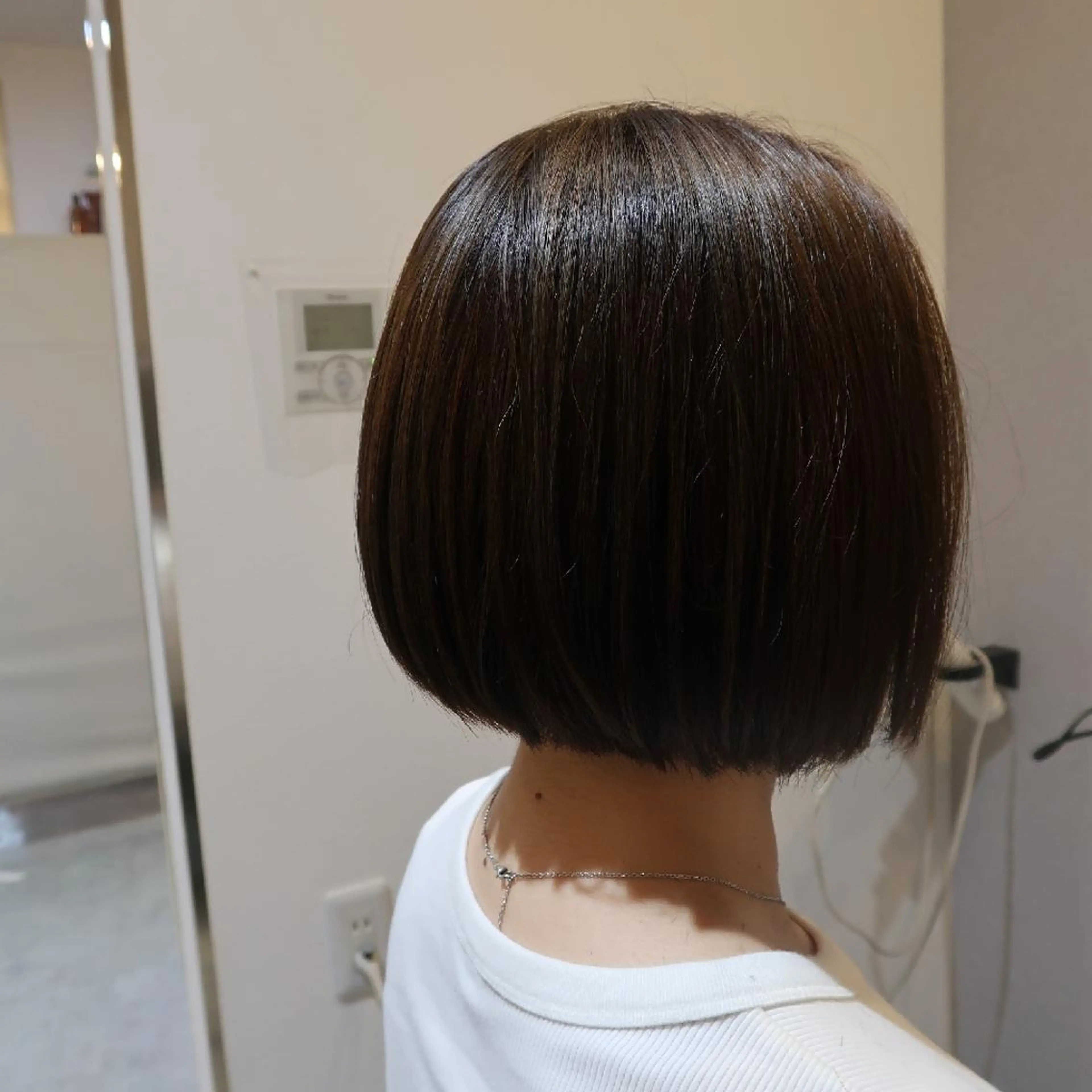 ショート カット ヘアカラー トリートメント tenny調布 いしまつのヘアスタイル