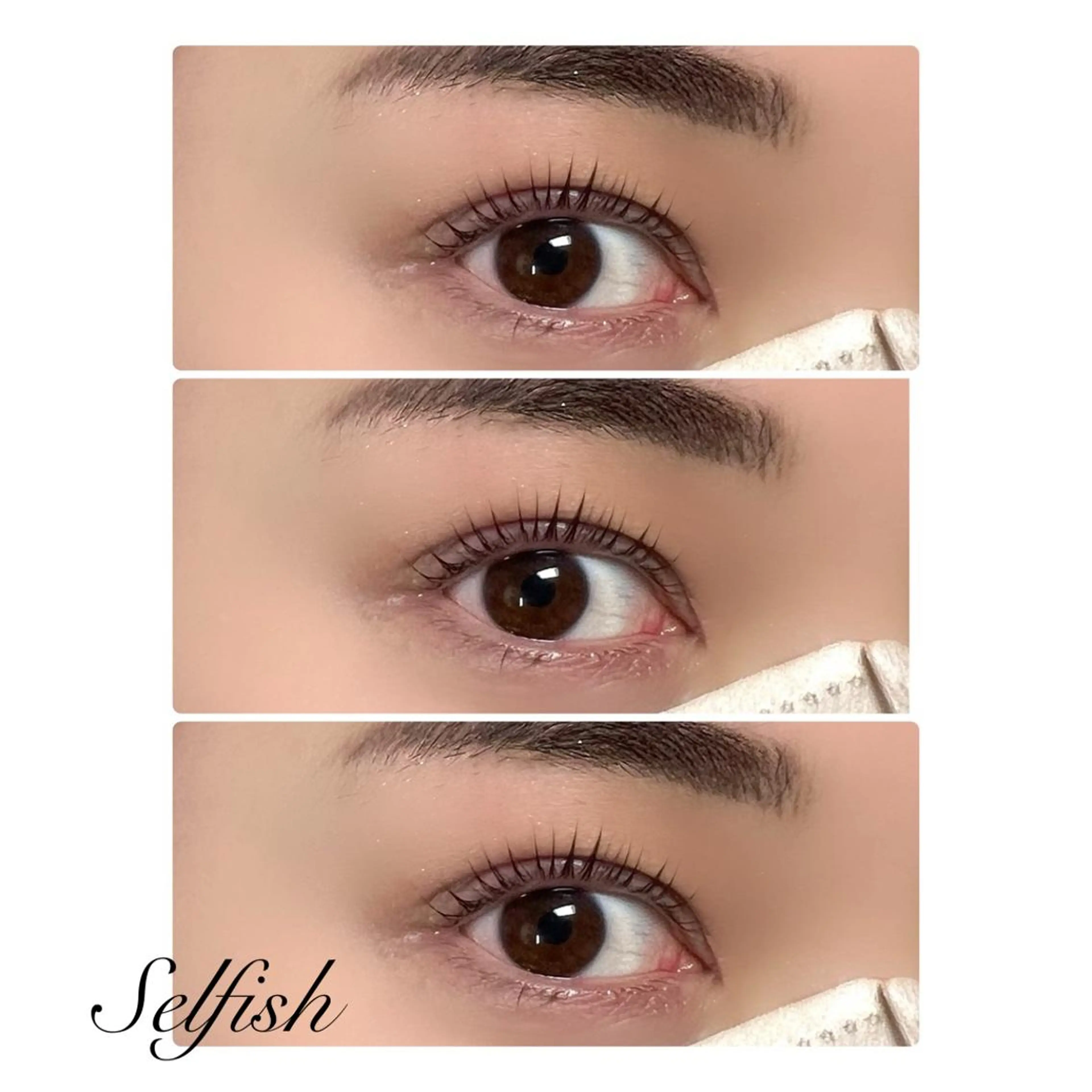 マツエク・マツパ eyelashsalonSelfish所属・. Selfishのマツエク・マツパデザイン