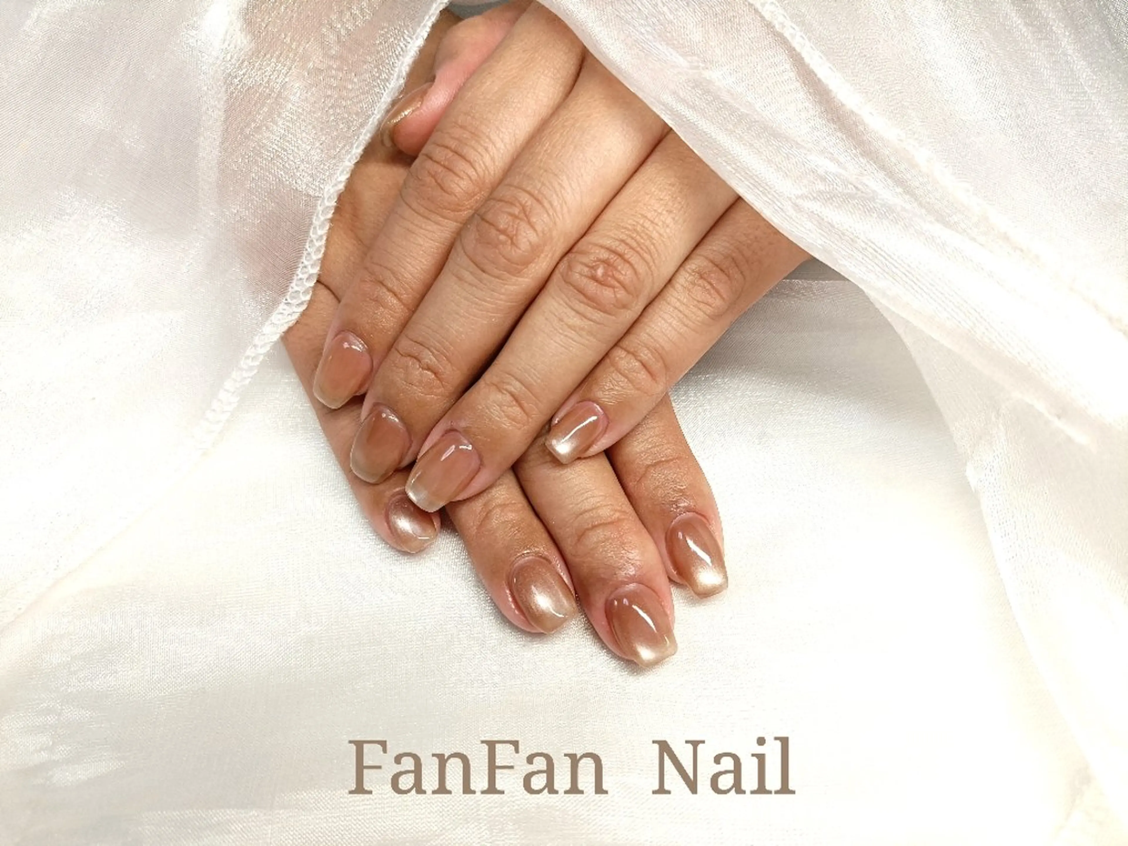 ネイル マグネットネイル RUE FANFANNAILのネイルデザイン