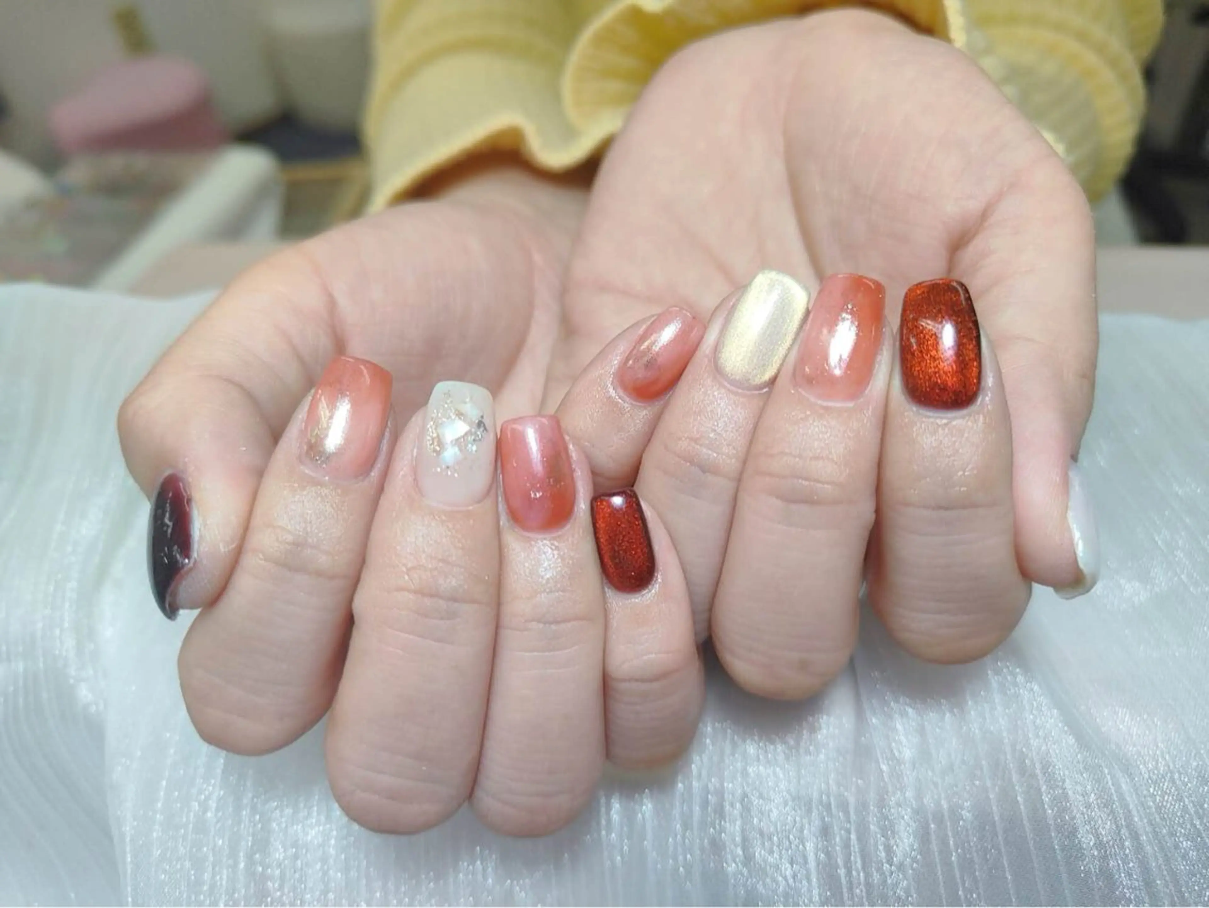 ネイル 小島 阿佑美のネイルデザイン