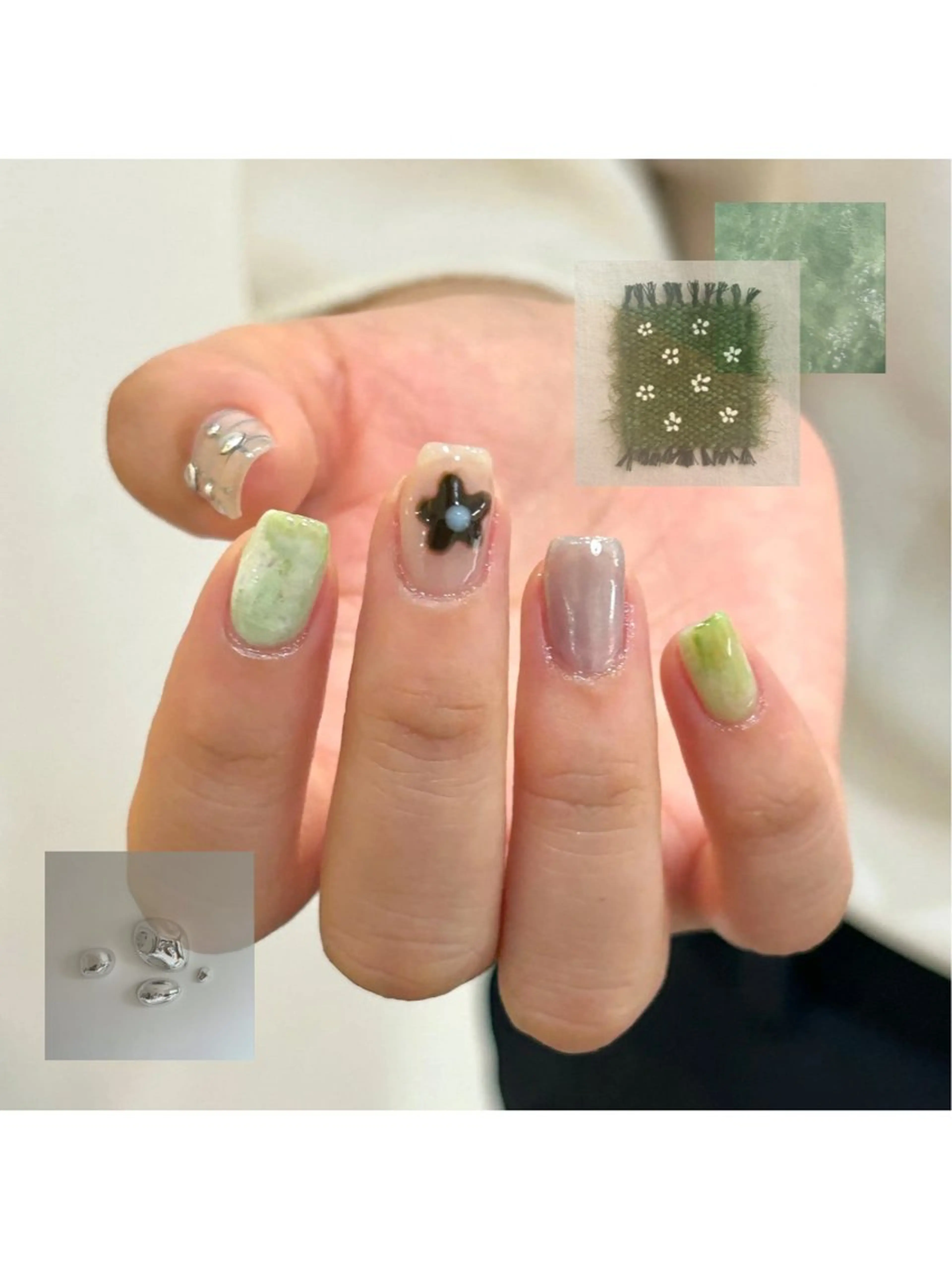 ネイル 大阪/堀江ニュアンス WAKABAのネイルデザイン