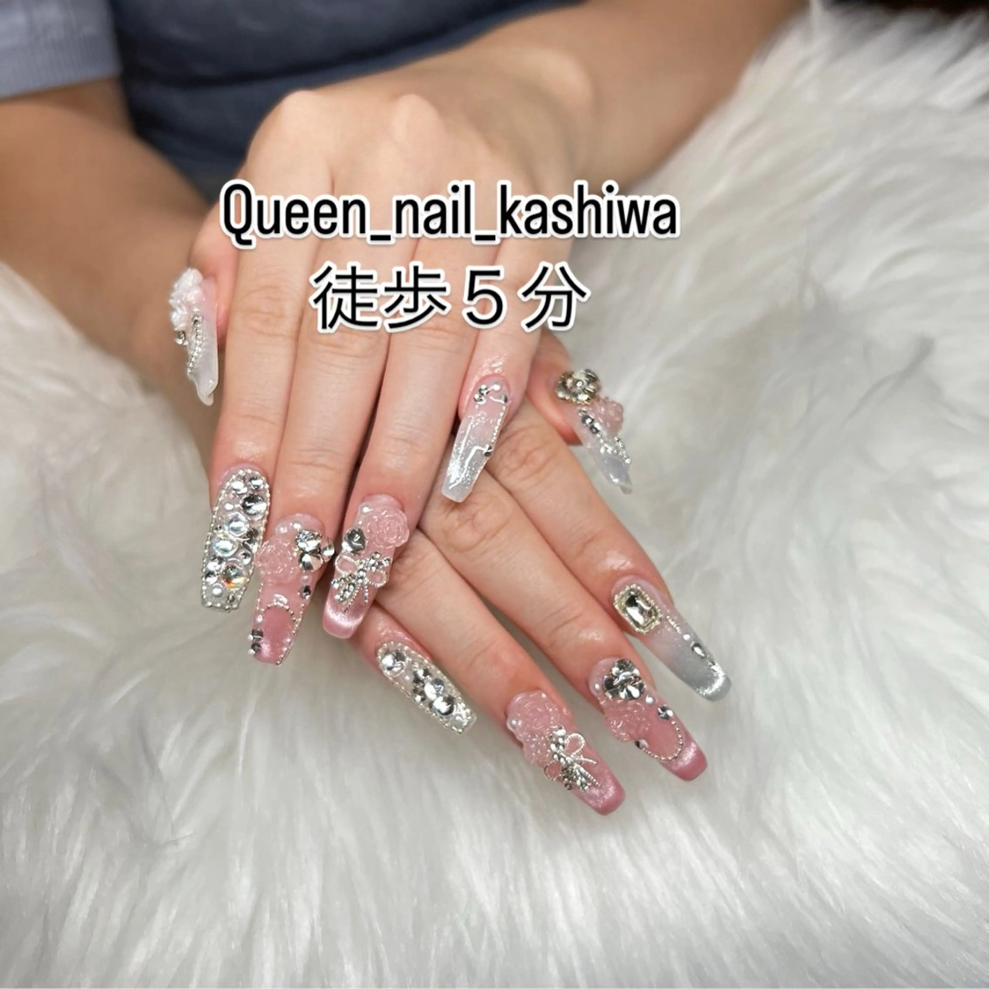 ネイル Queen Nail 柏店　クイーンネイルのネイルデザイン
