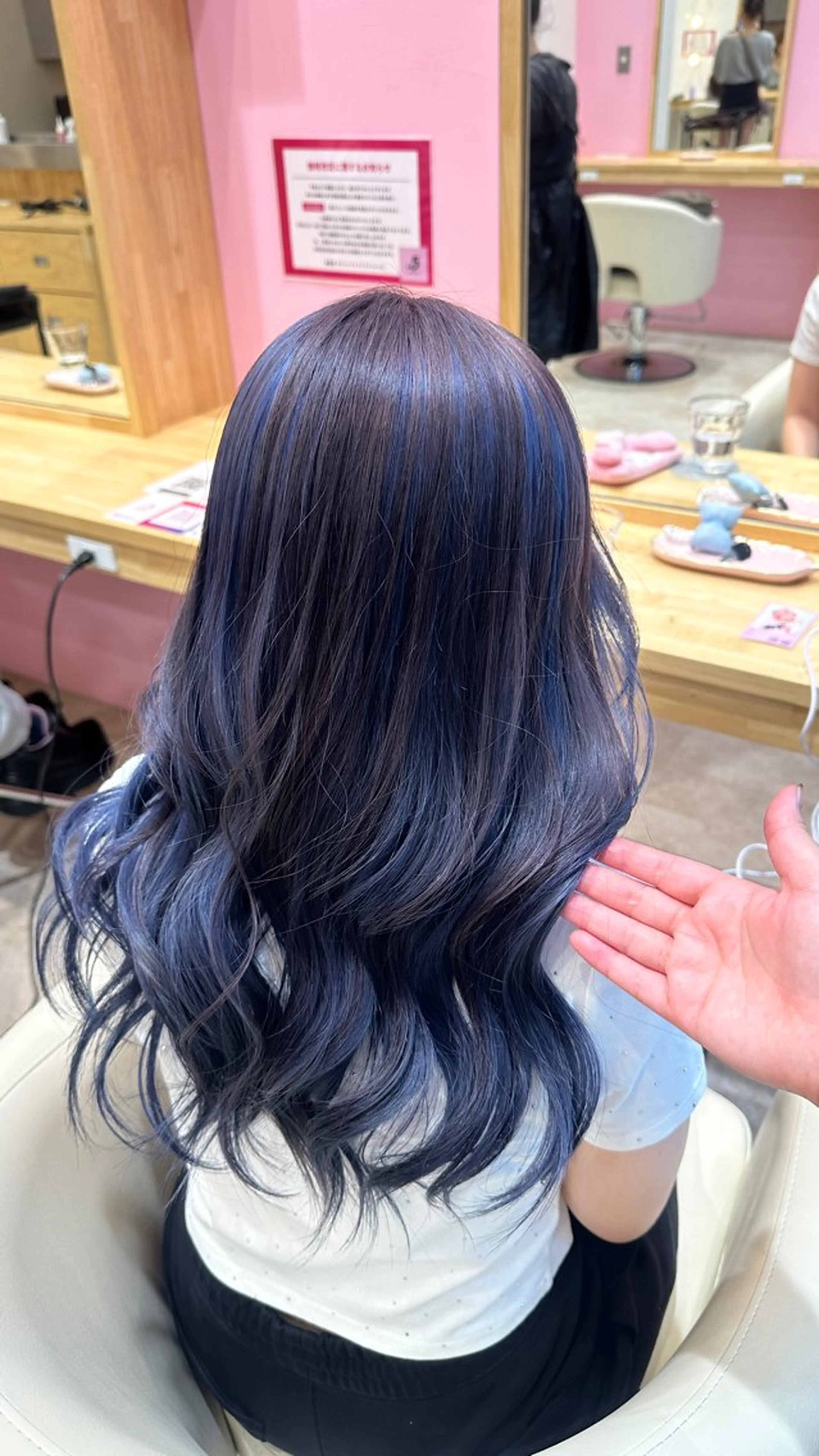 ロング カラー ハイトーン/ブリーチ .⋆𝜗𝜚BoN♡のヘアスタイル