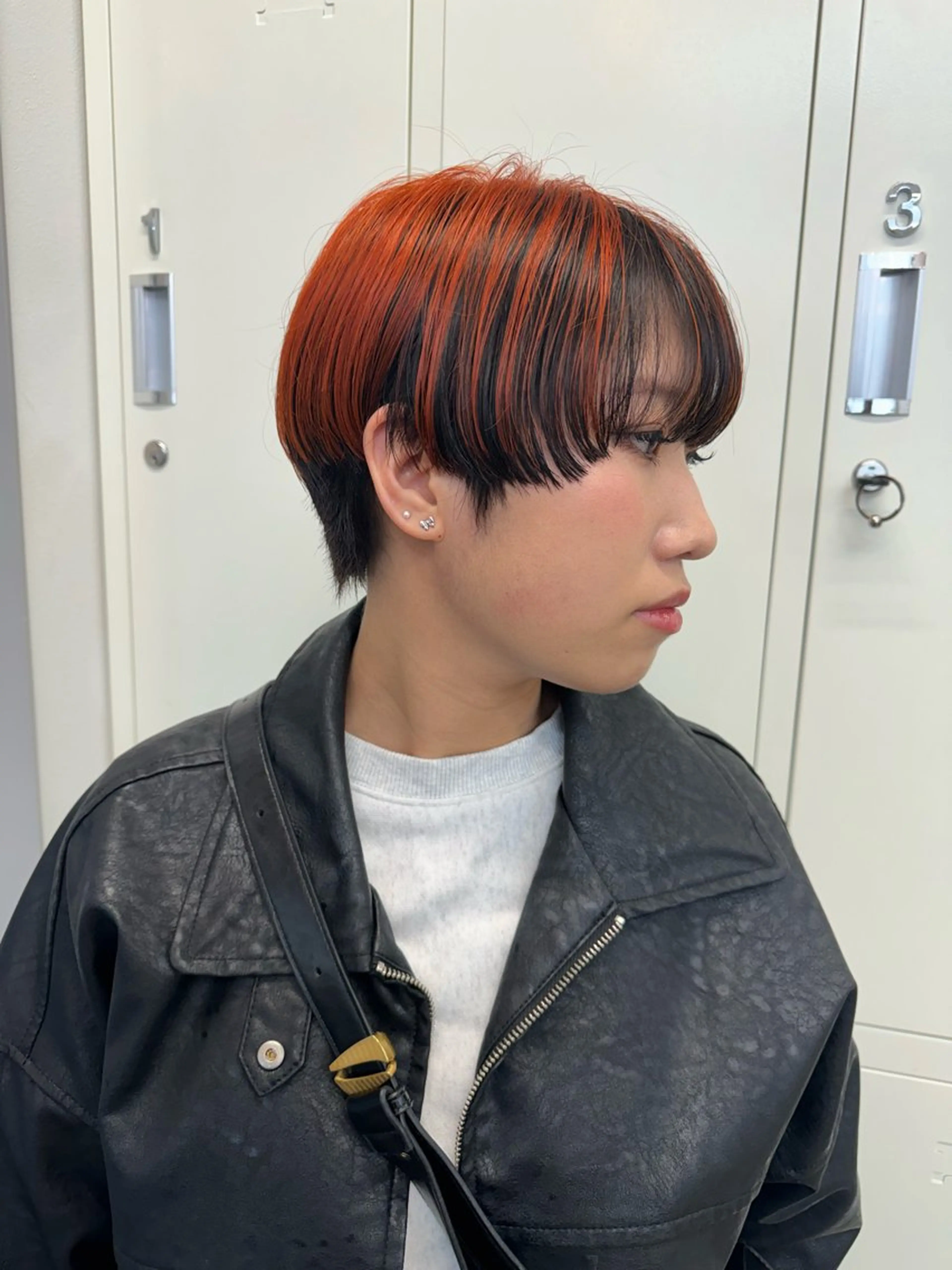 ショート カラー ヘアアレンジ ブリーチ デザインカラー ヘアカラー 早瀬裕之 パーマのヘアスタイル