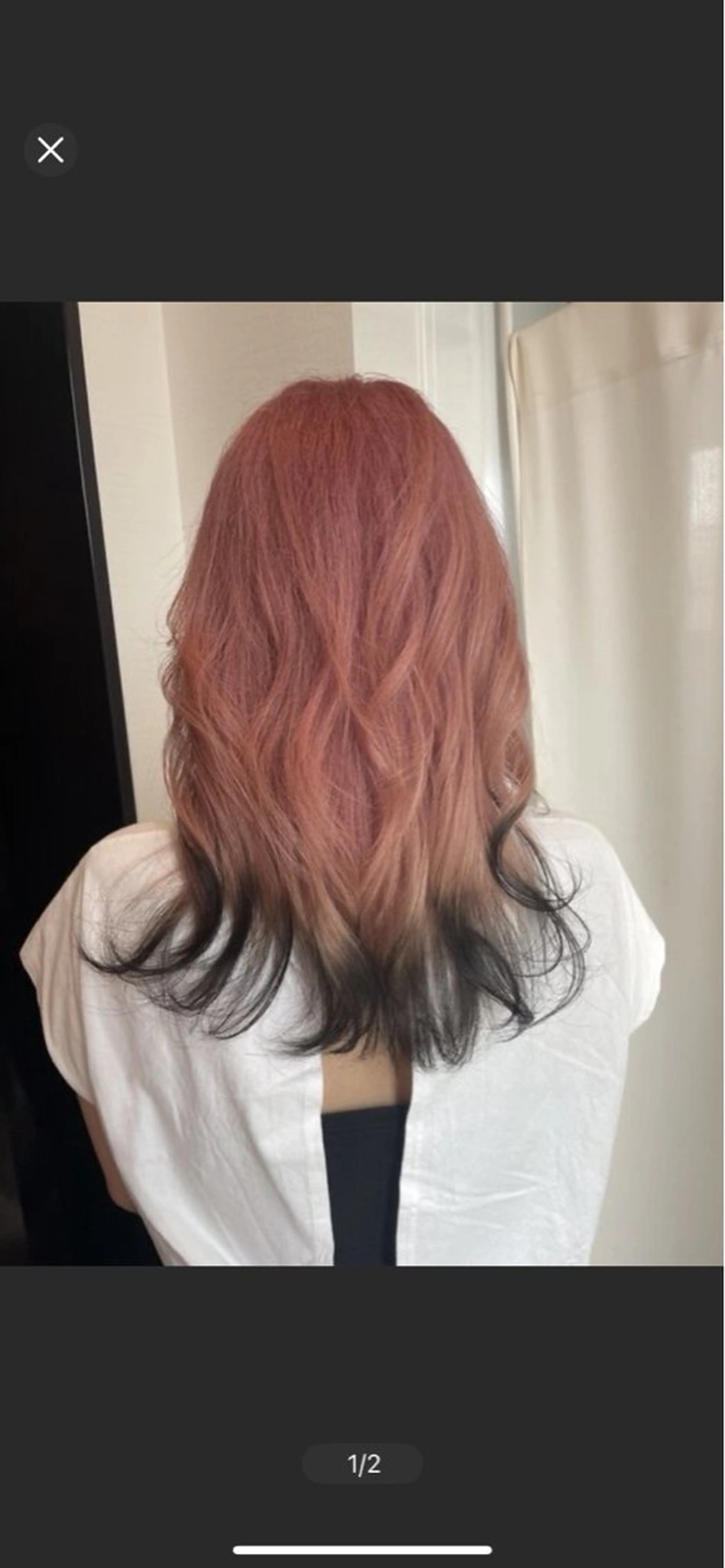 ロング カラー ヘアカラー&縮毛矯正 STAR☆RIVERのヘアスタイル