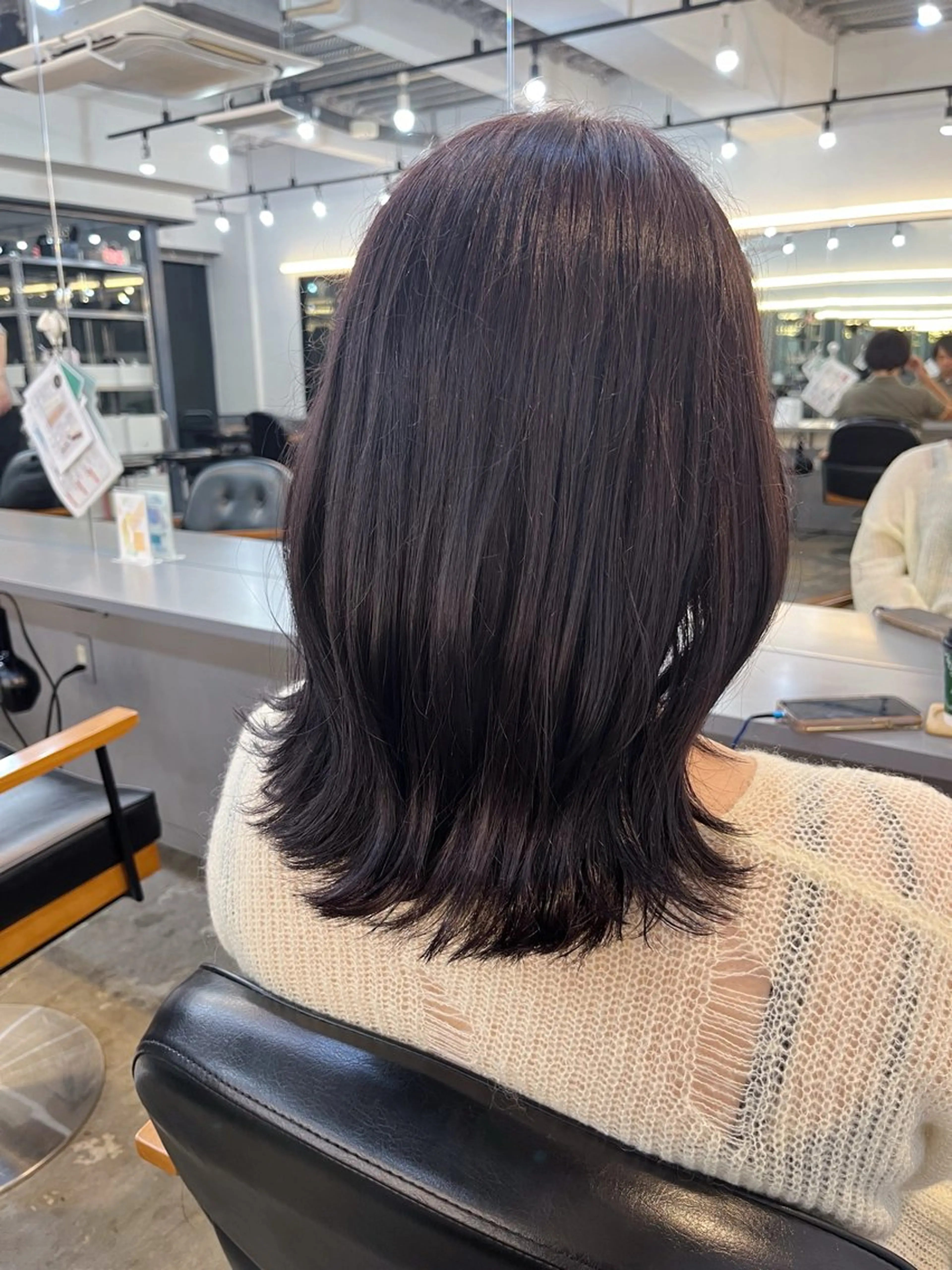 ミディアム カラー カット ヘアカラー トリートメント 🌛ダブルカラー 🌜SAYAKAのヘアスタイル
