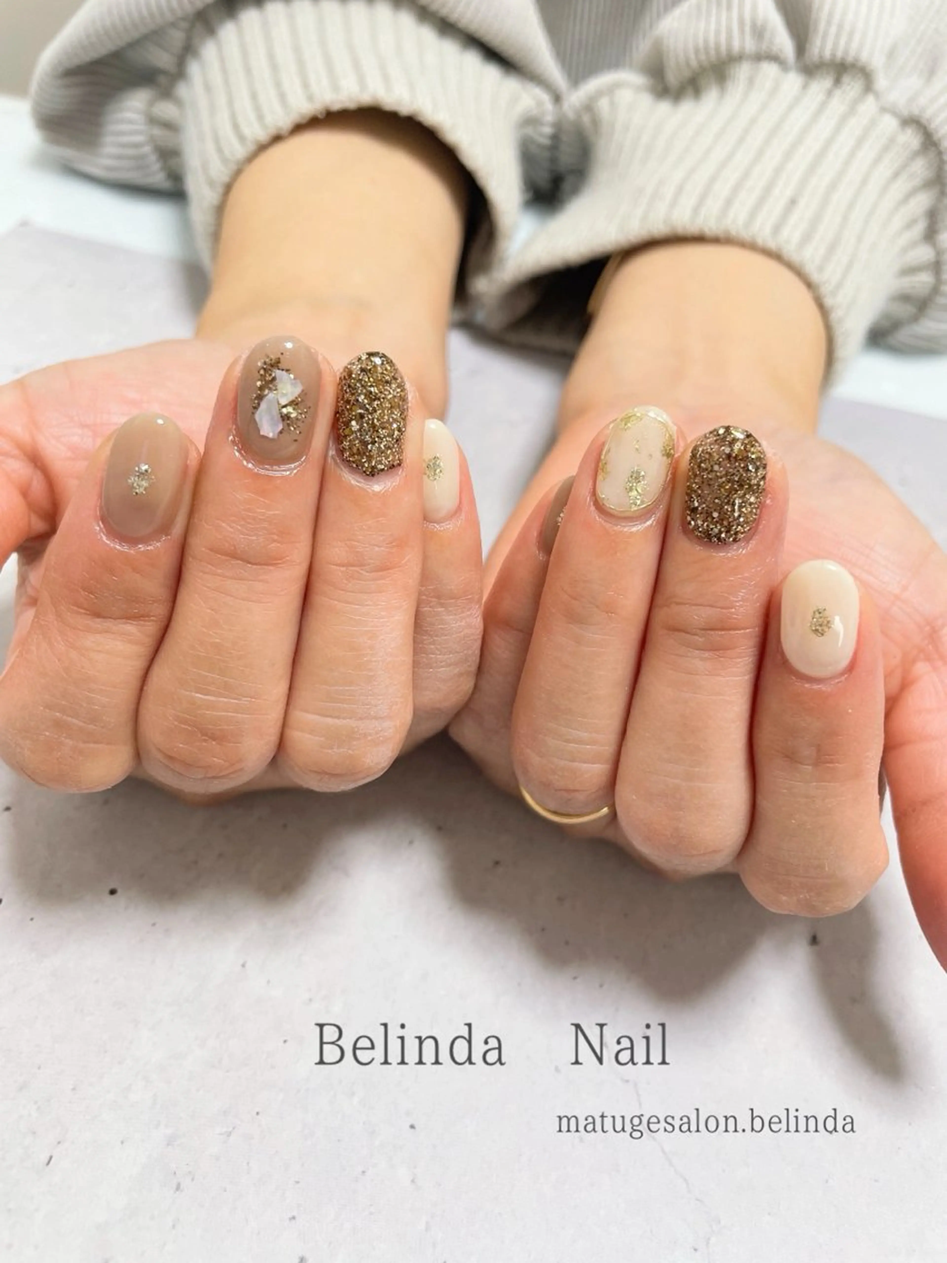 ネイル 竹本 愛のネイルデザイン