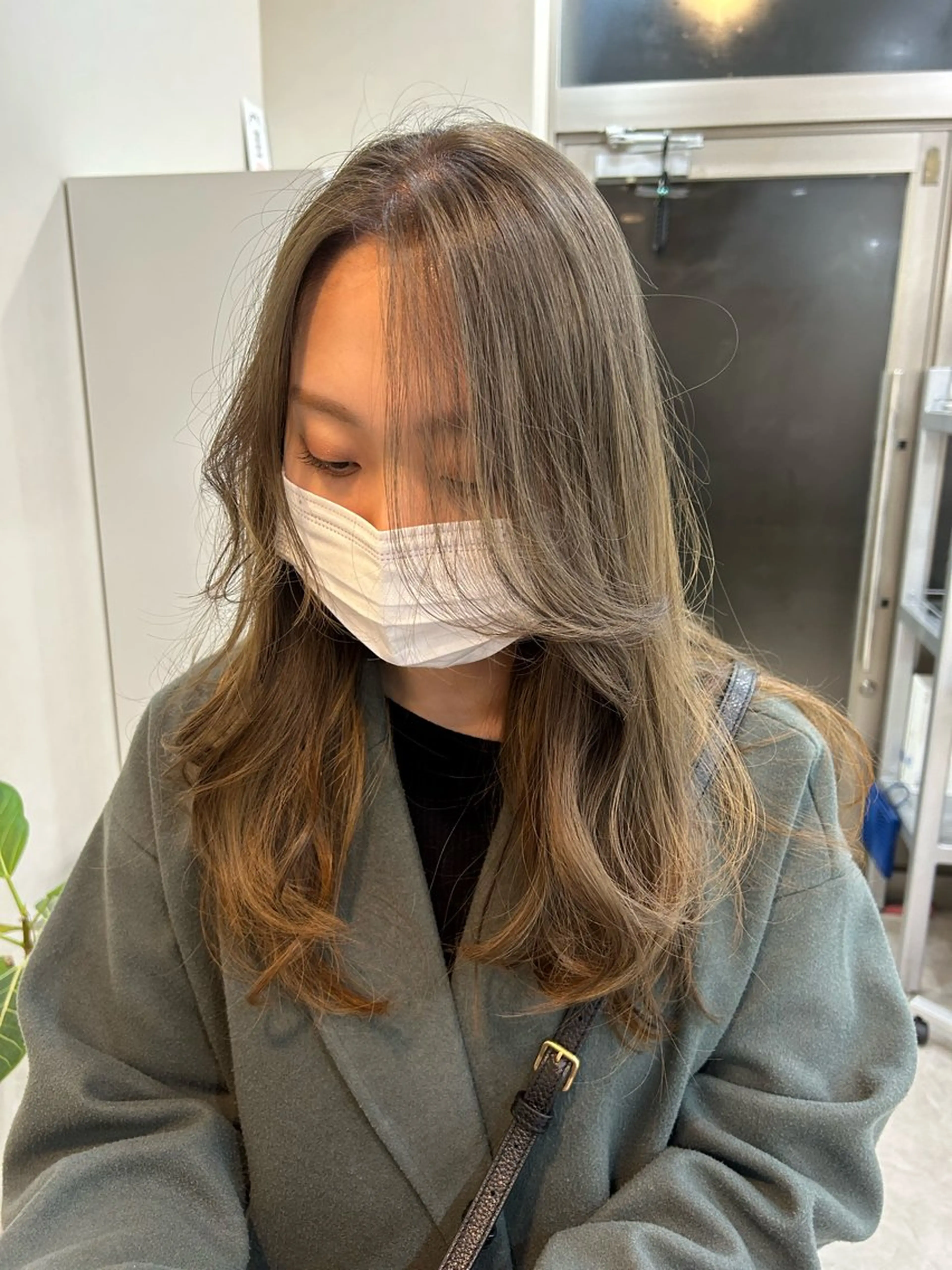 ロング ボブ/透明感カラー 🧸YUI❤️のヘアスタイル