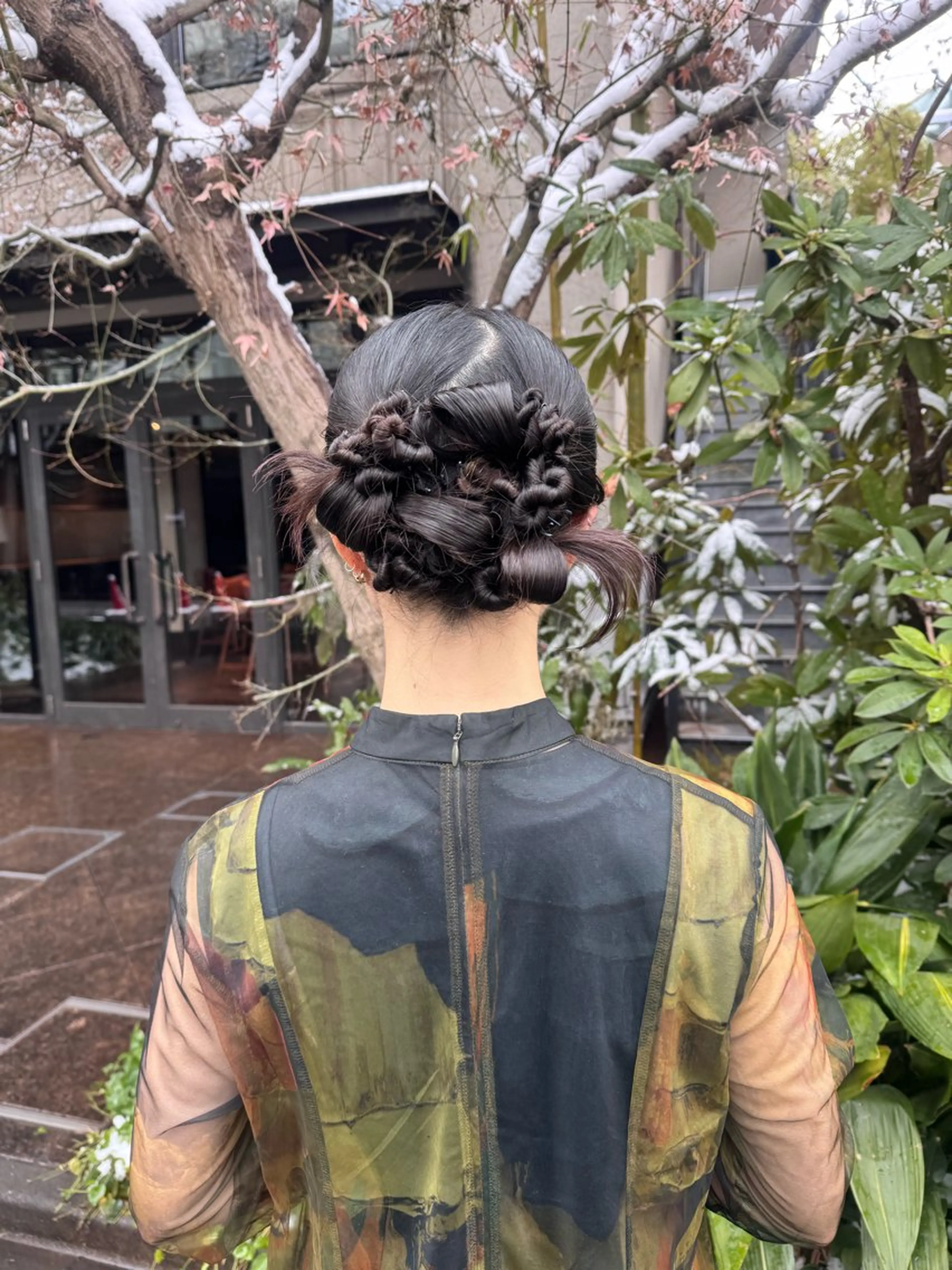 ロング ヘアアレンジ ヘアセット 🎗️【ヘアセット 美眉】吉川玲🎗️のヘアスタイル