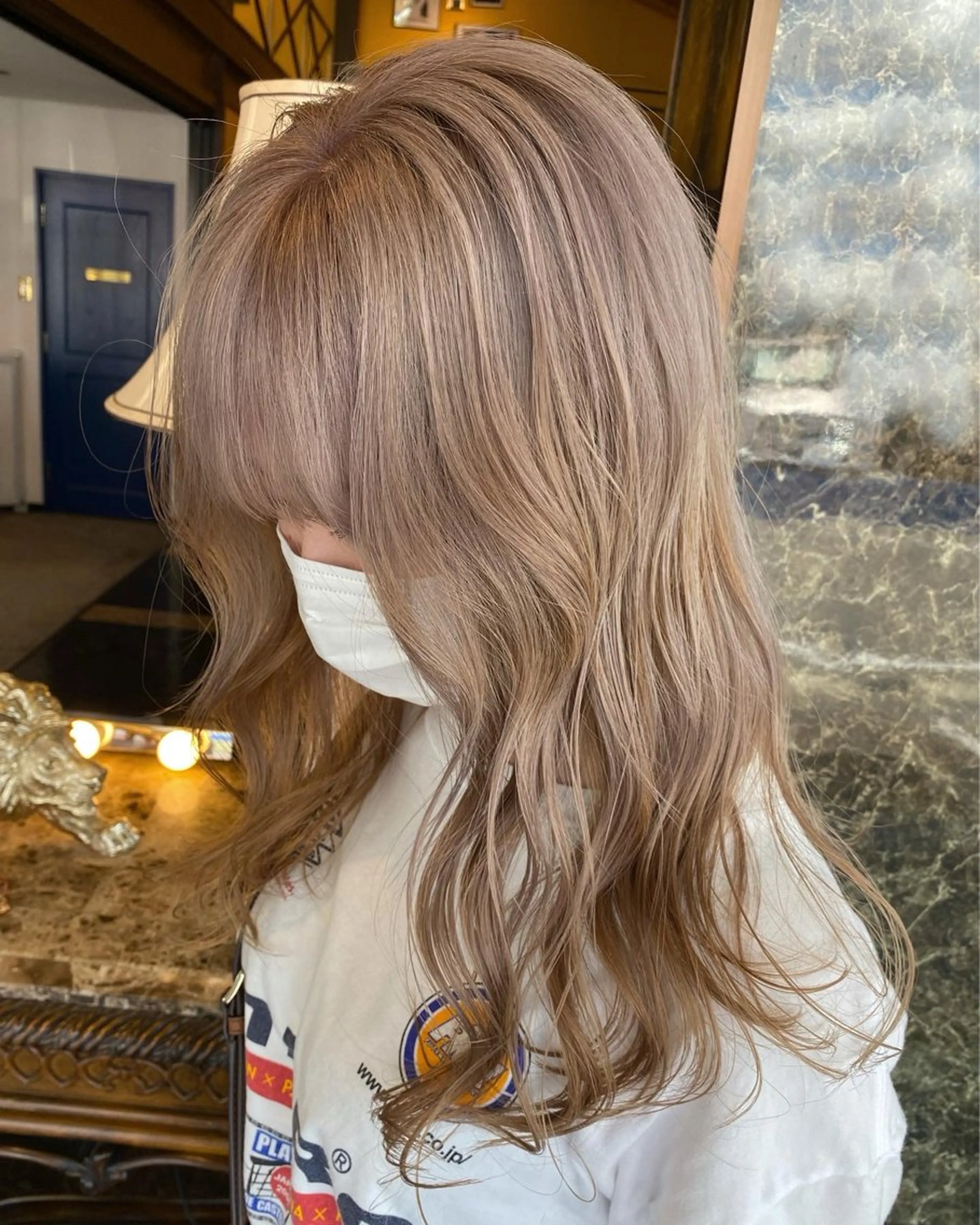 ロング 平田 和也のヘアスタイル