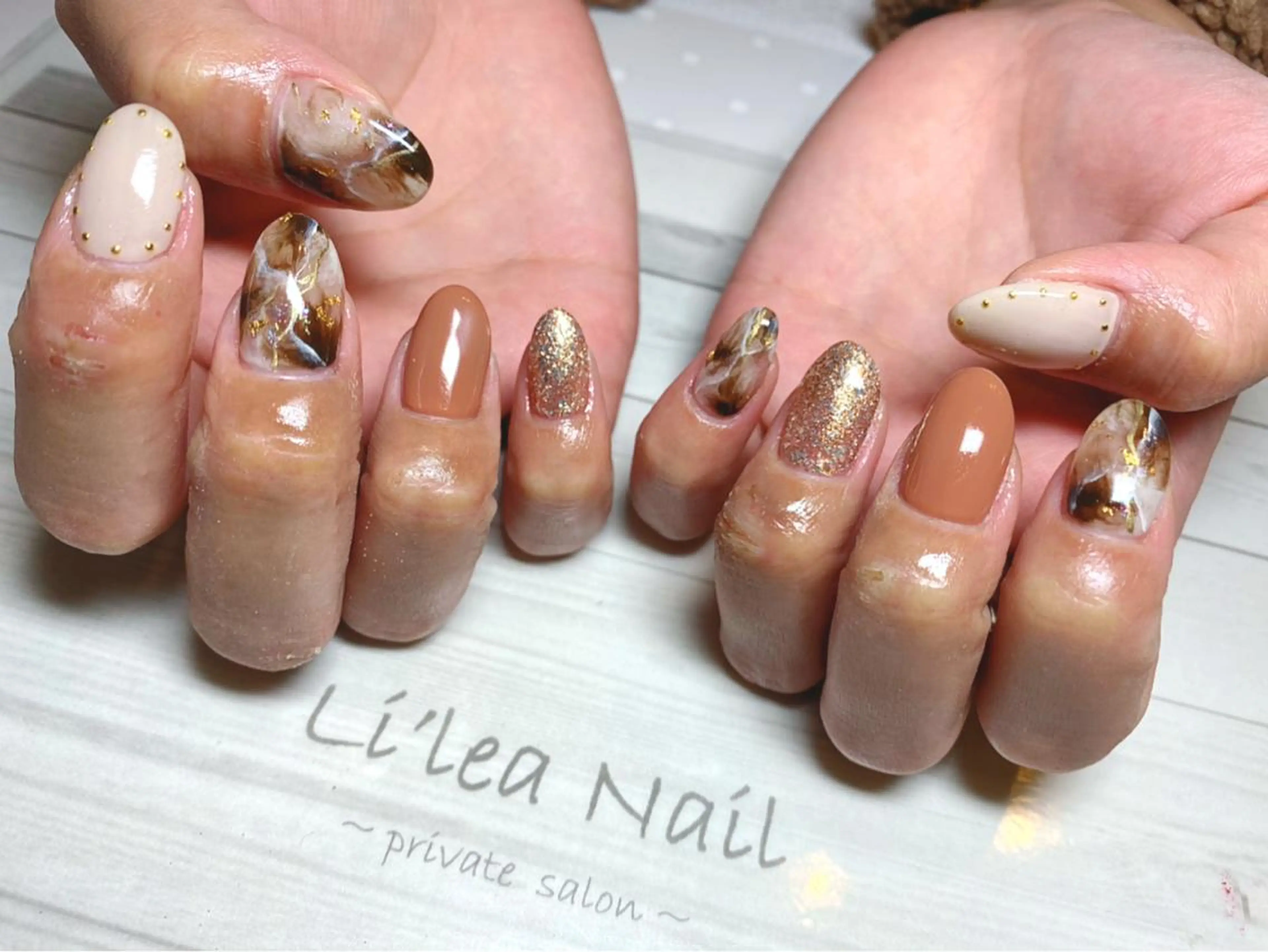 ネイル Li'leaNail AINAのネイルデザイン