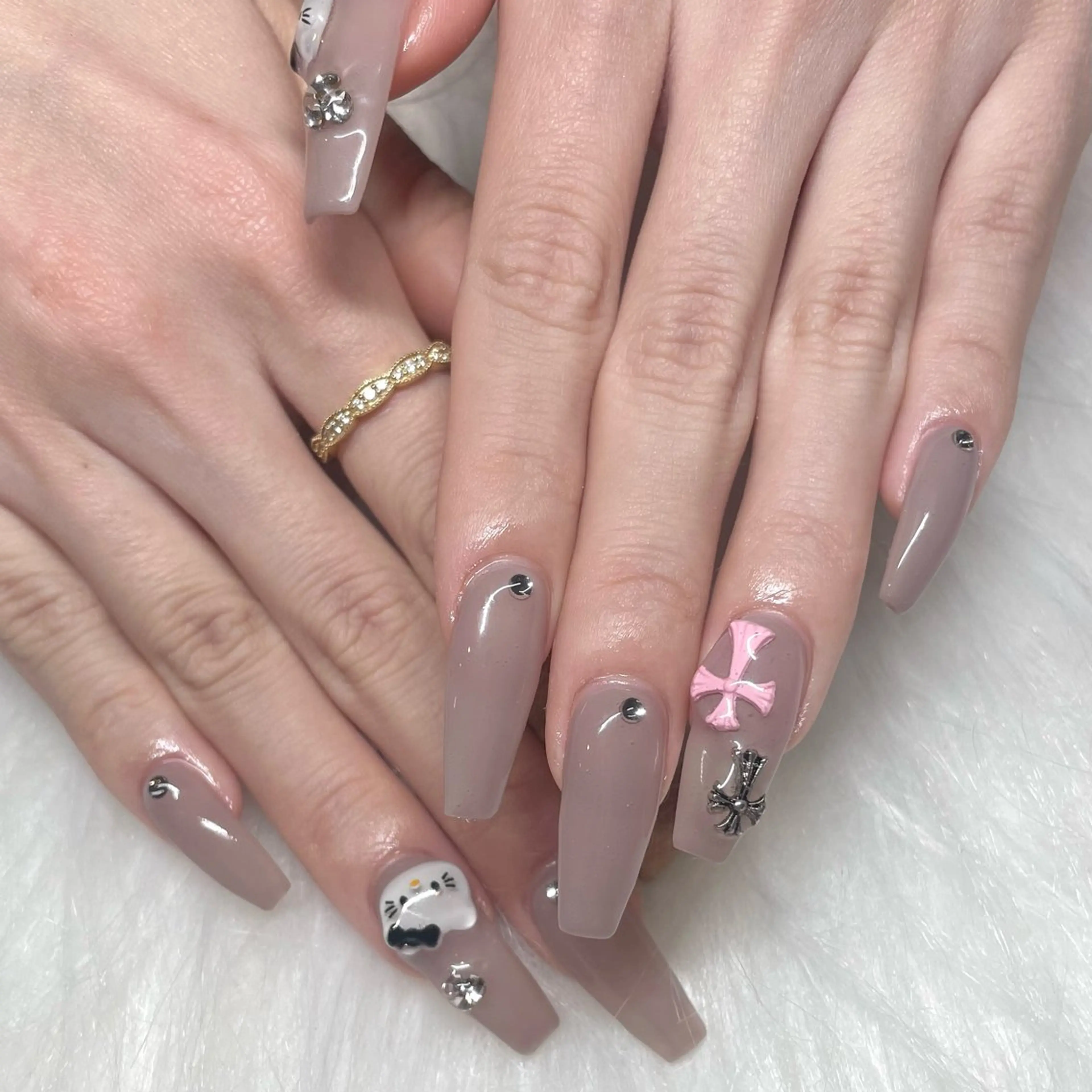 ネイル ハンドネイル Nail ヌシん家 AKANEのネイルデザイン