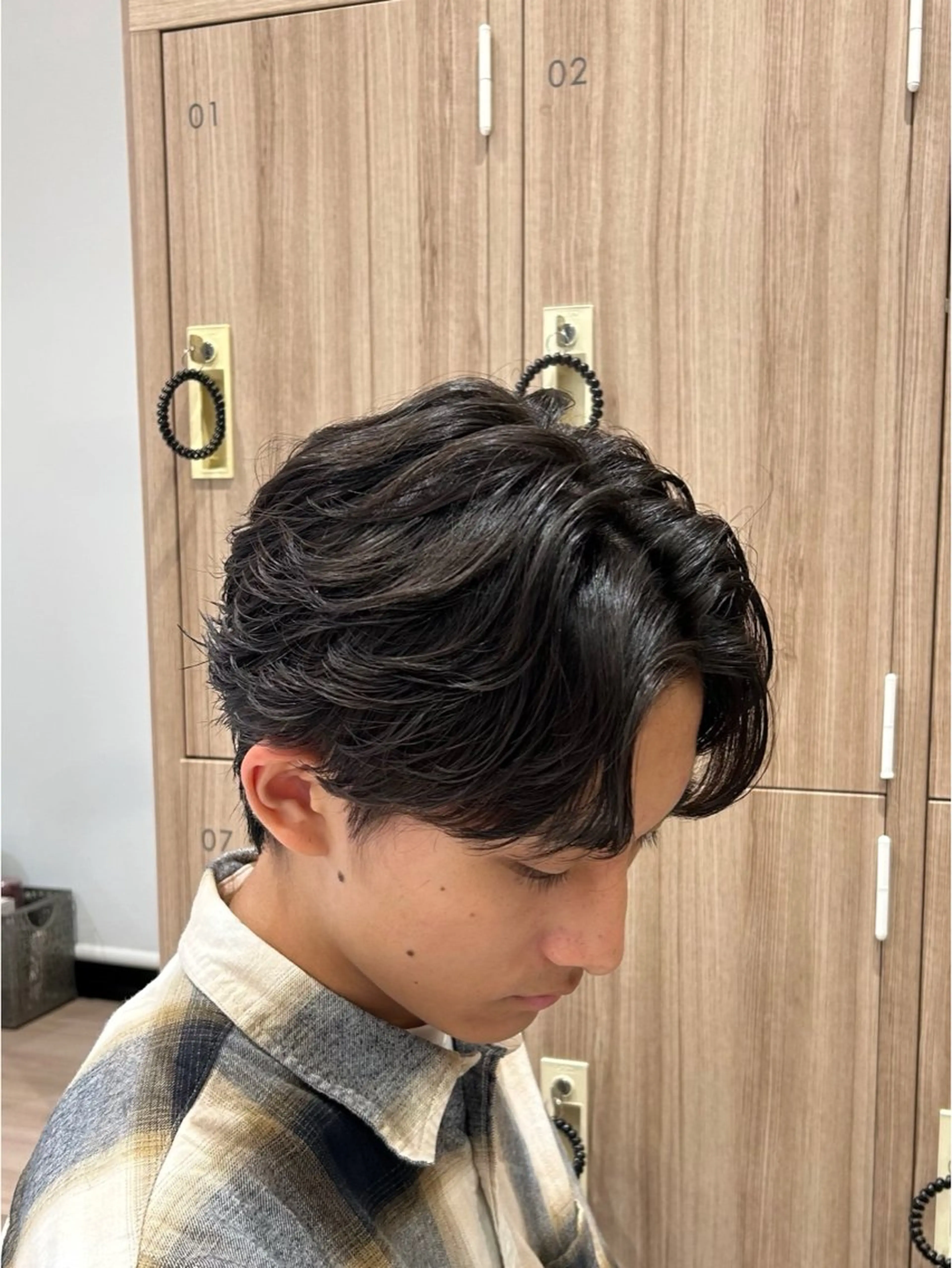 パーマ メンズ指名数No.1 鐸木桜子のヘアスタイル