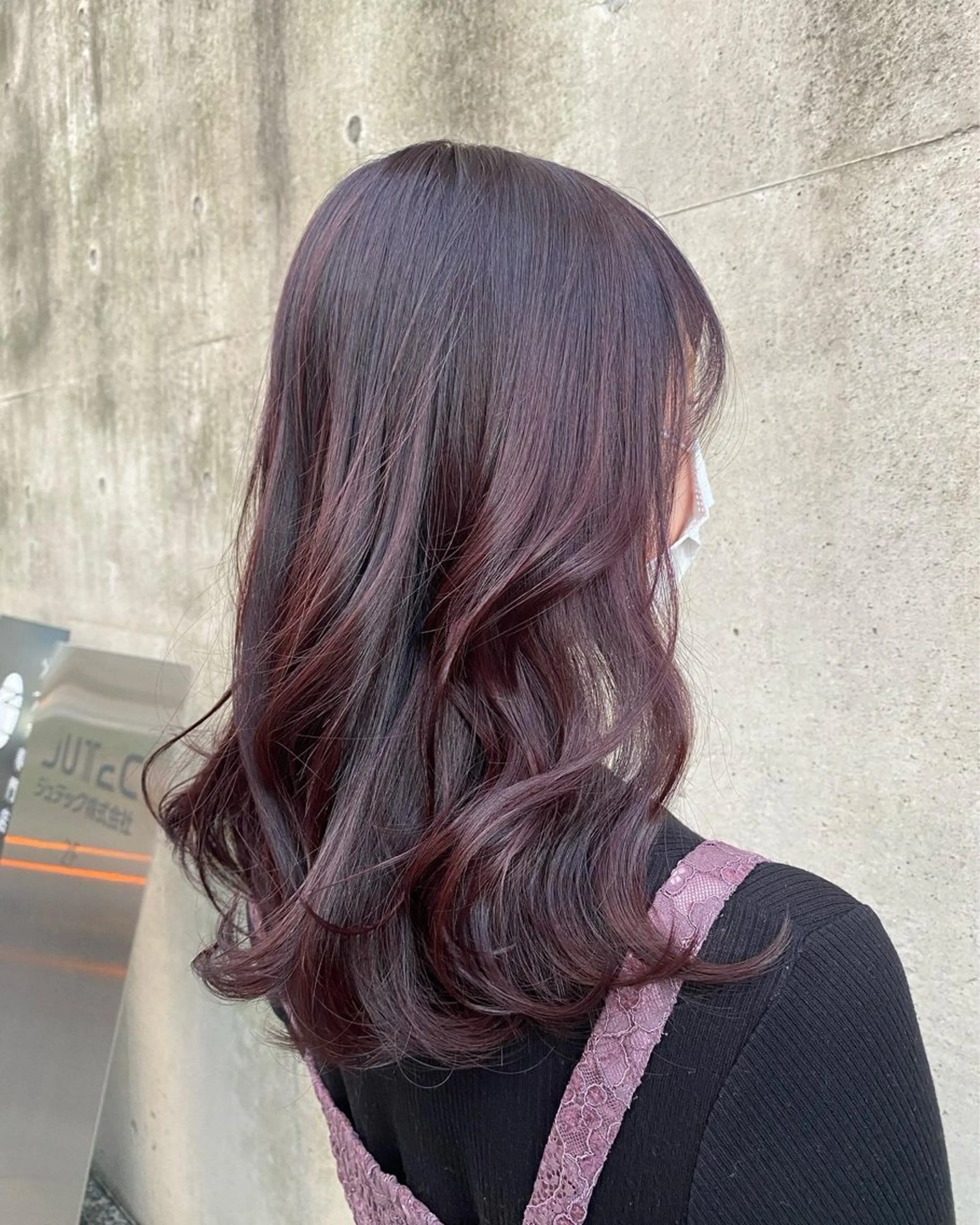 セミロング カラー ピンクカラー 🌸透明感艶 カラー🌸Yuukiのヘアスタイル