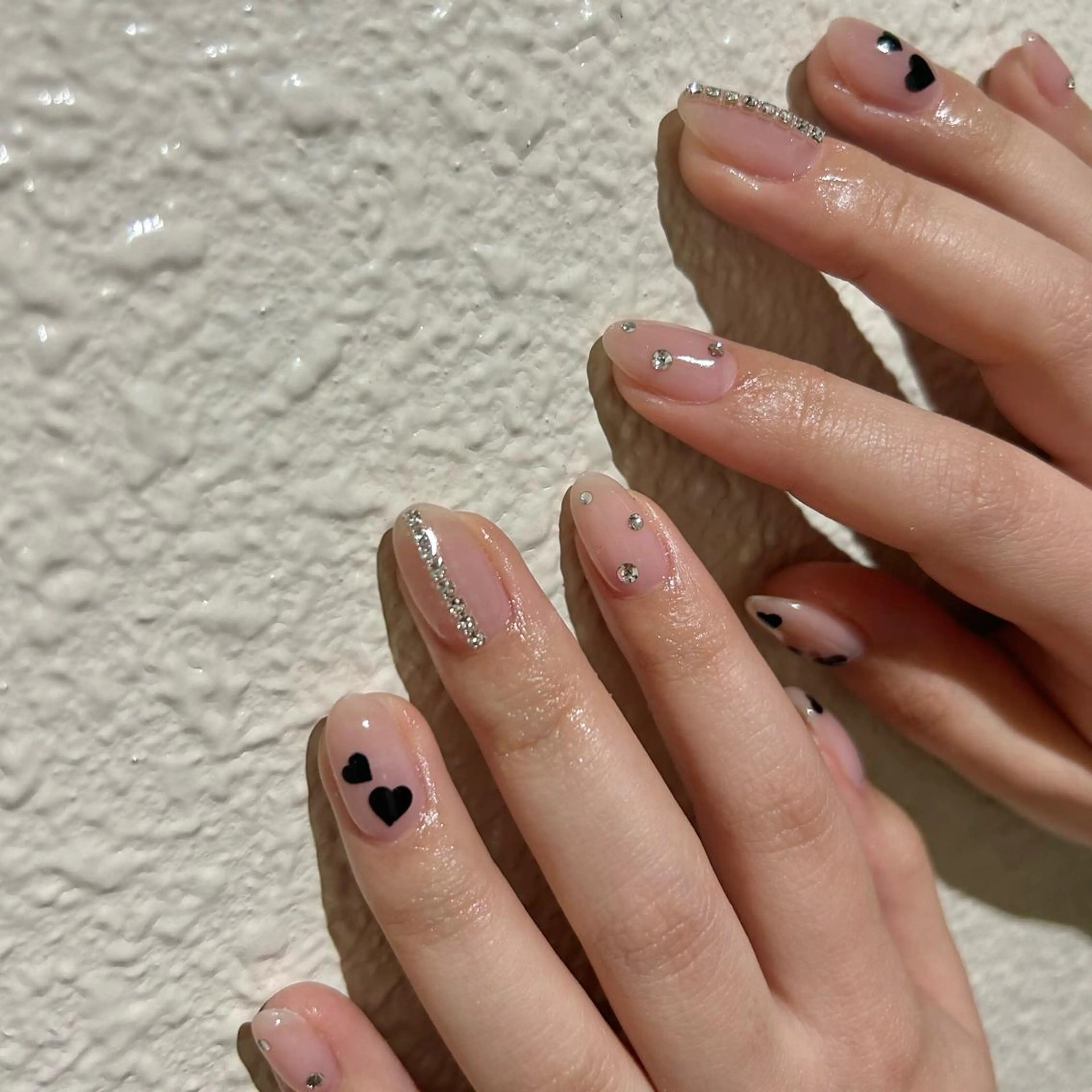 ネイル パラあり！フィルイン 美フォルムのネイルデザイン