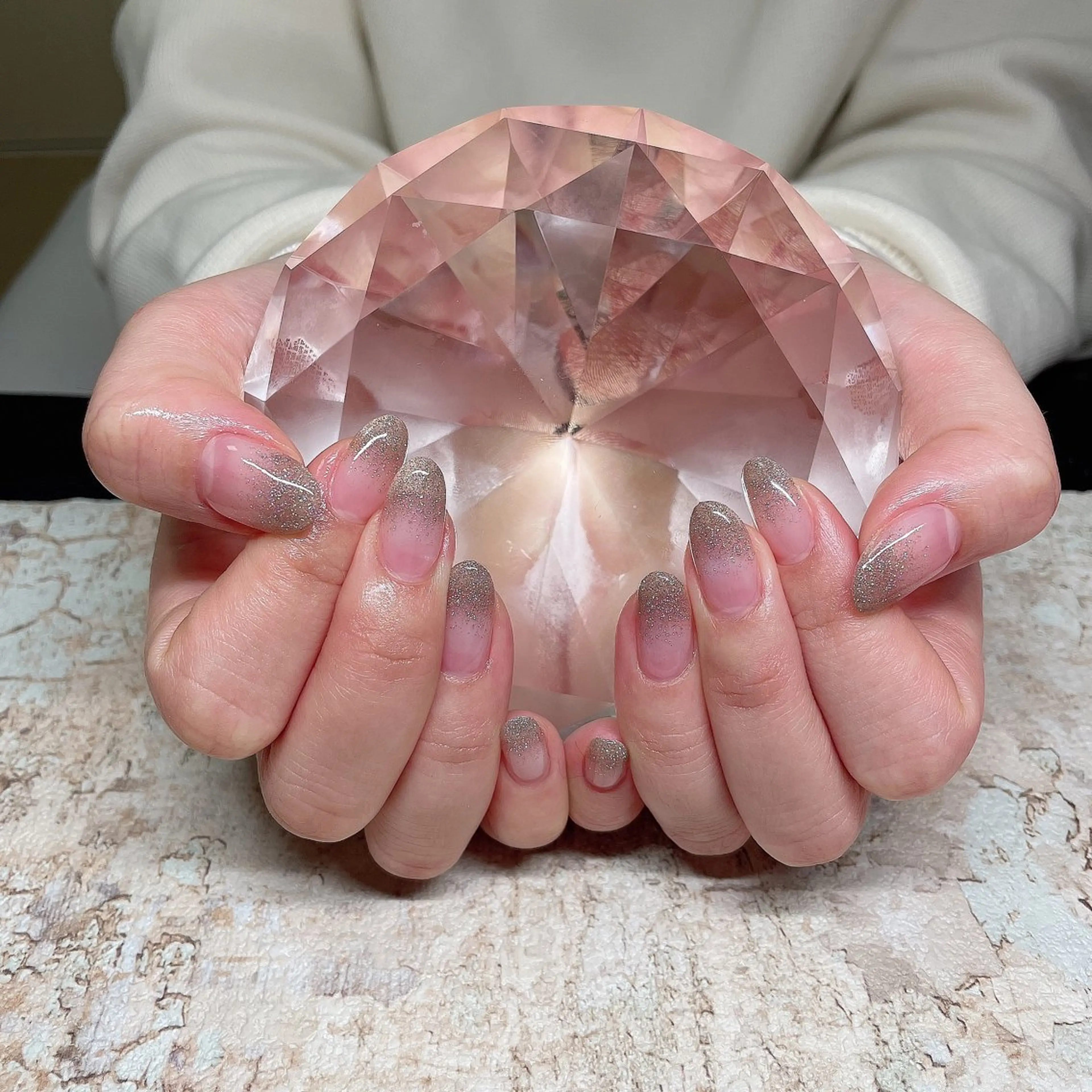 ネイル アートネイル フレンチネイル ジェルネイル グラデーション 韓国ネイル ハンドネイル ハンドケア Nail room Bimano所属・Bimano seica♡+°のネイルデザイン