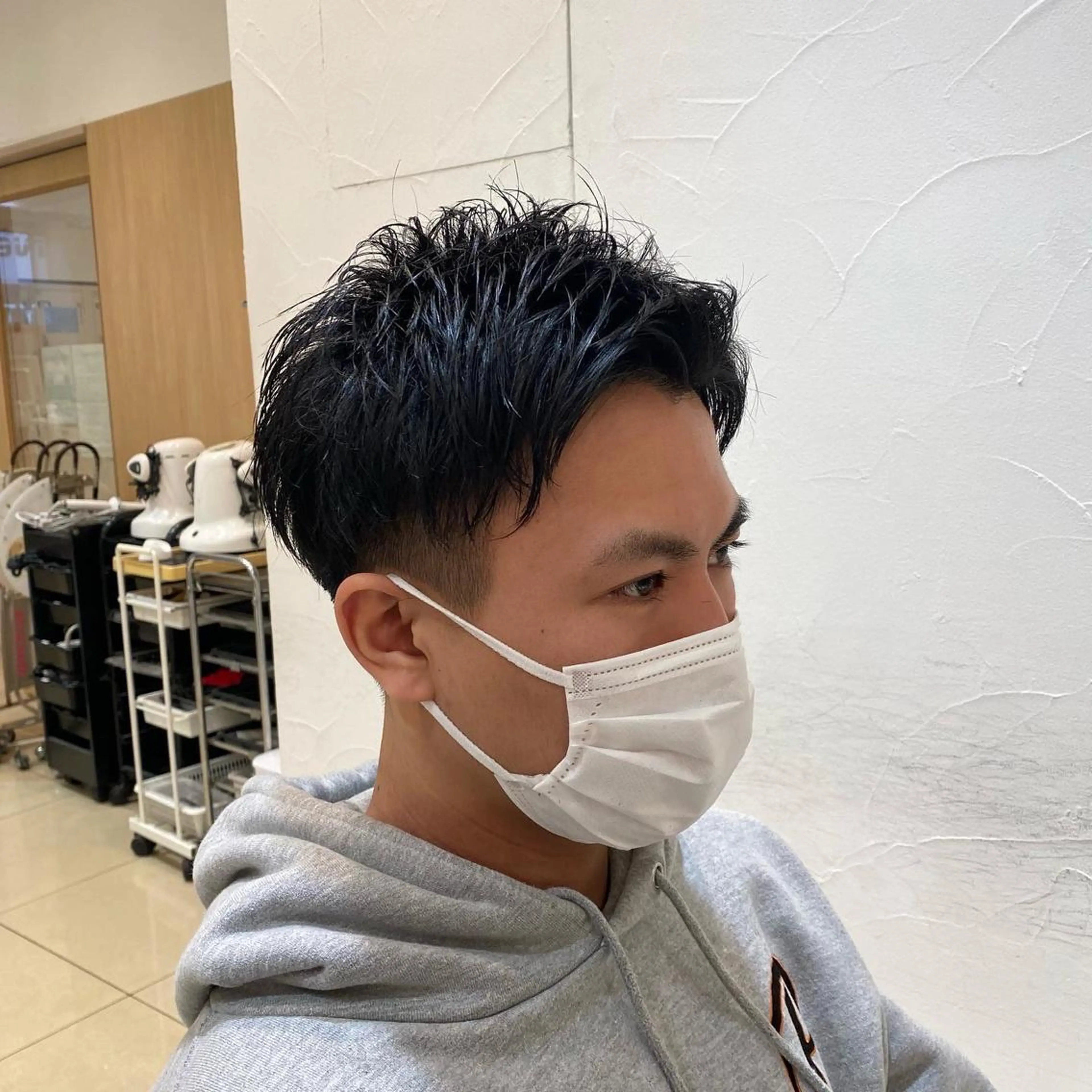 メンズカット+ヘッドスパ20分【施術時間75分】の写真