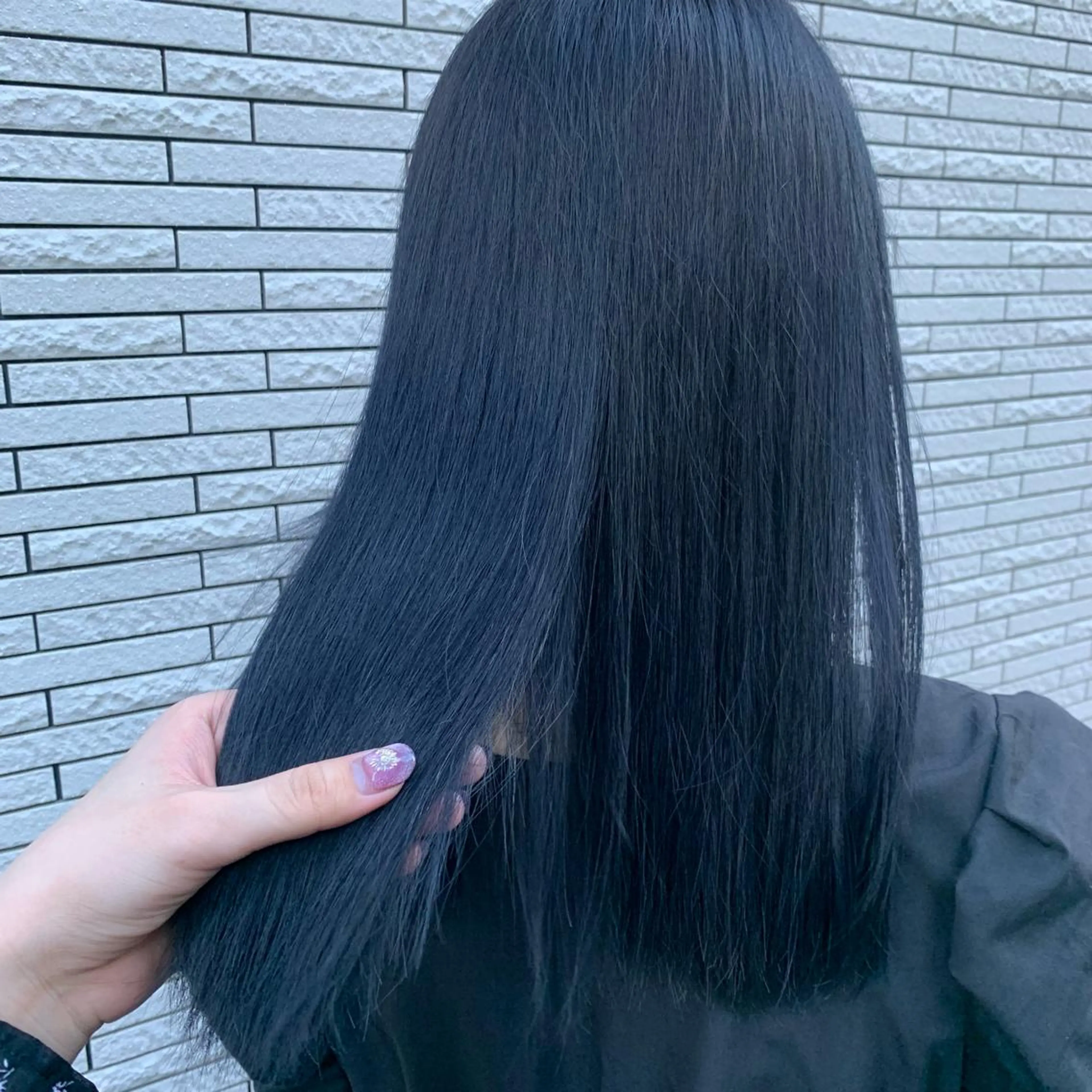 【🩵1月限定🩵】🇰🇷韓国風暗髪カラー＋髪質改善トリートメント🇰🇷の写真