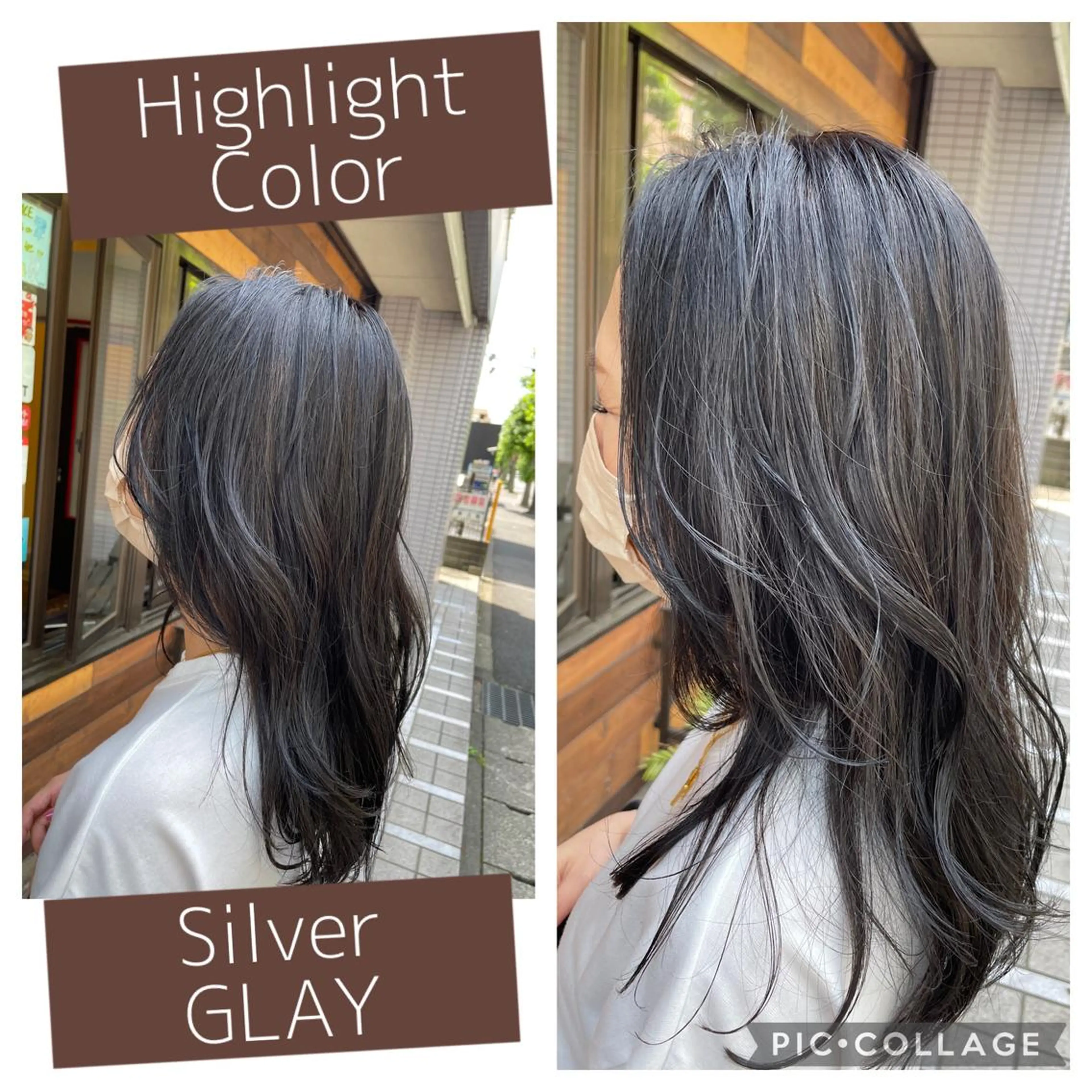 セミロング カラー 艶color💐 MASAYOのヘアスタイル