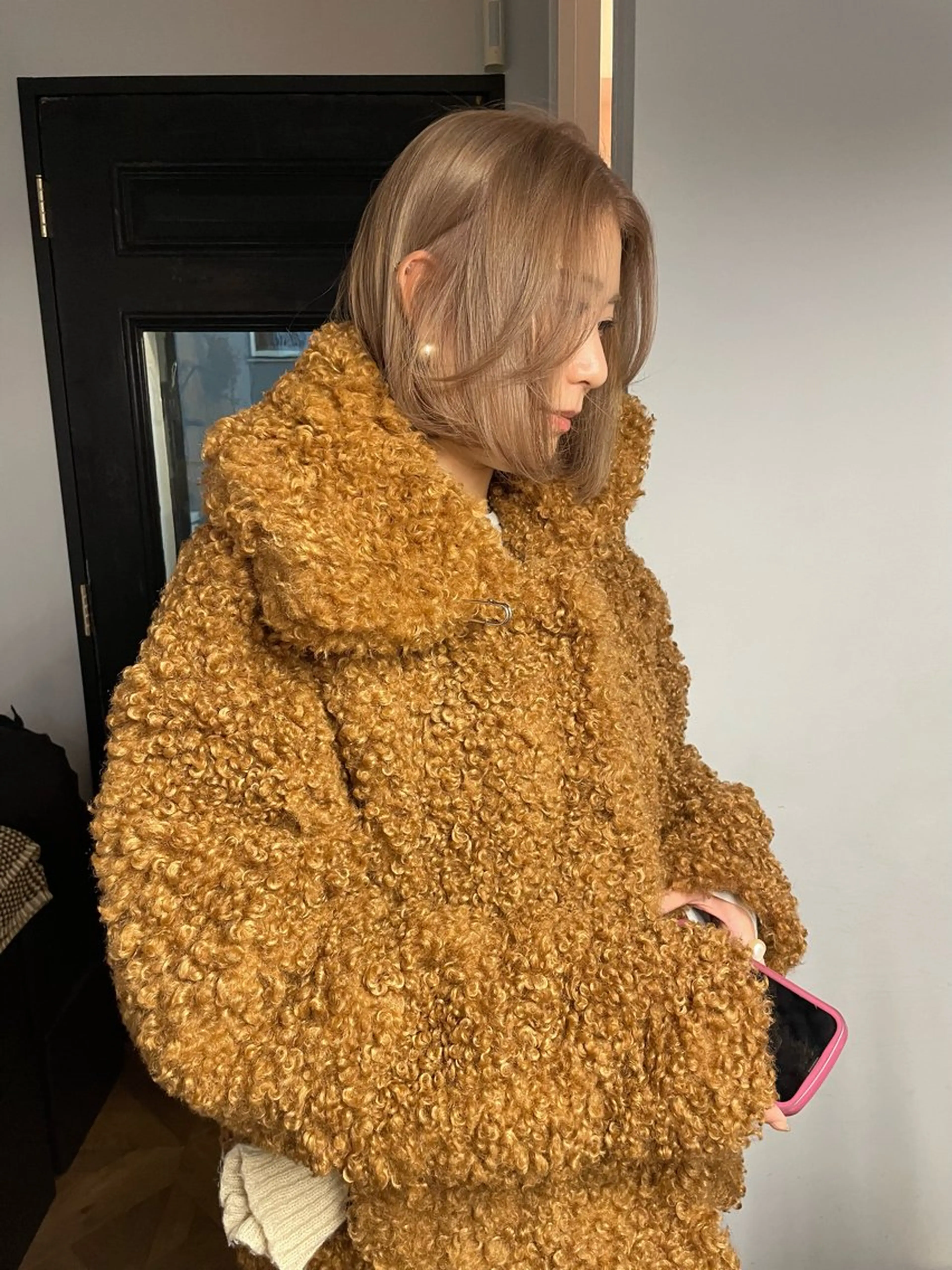 ショート カラー カット ヘアカラー トリートメント TO C所属・ボブ/ミディアム RIONAのヘアスタイル