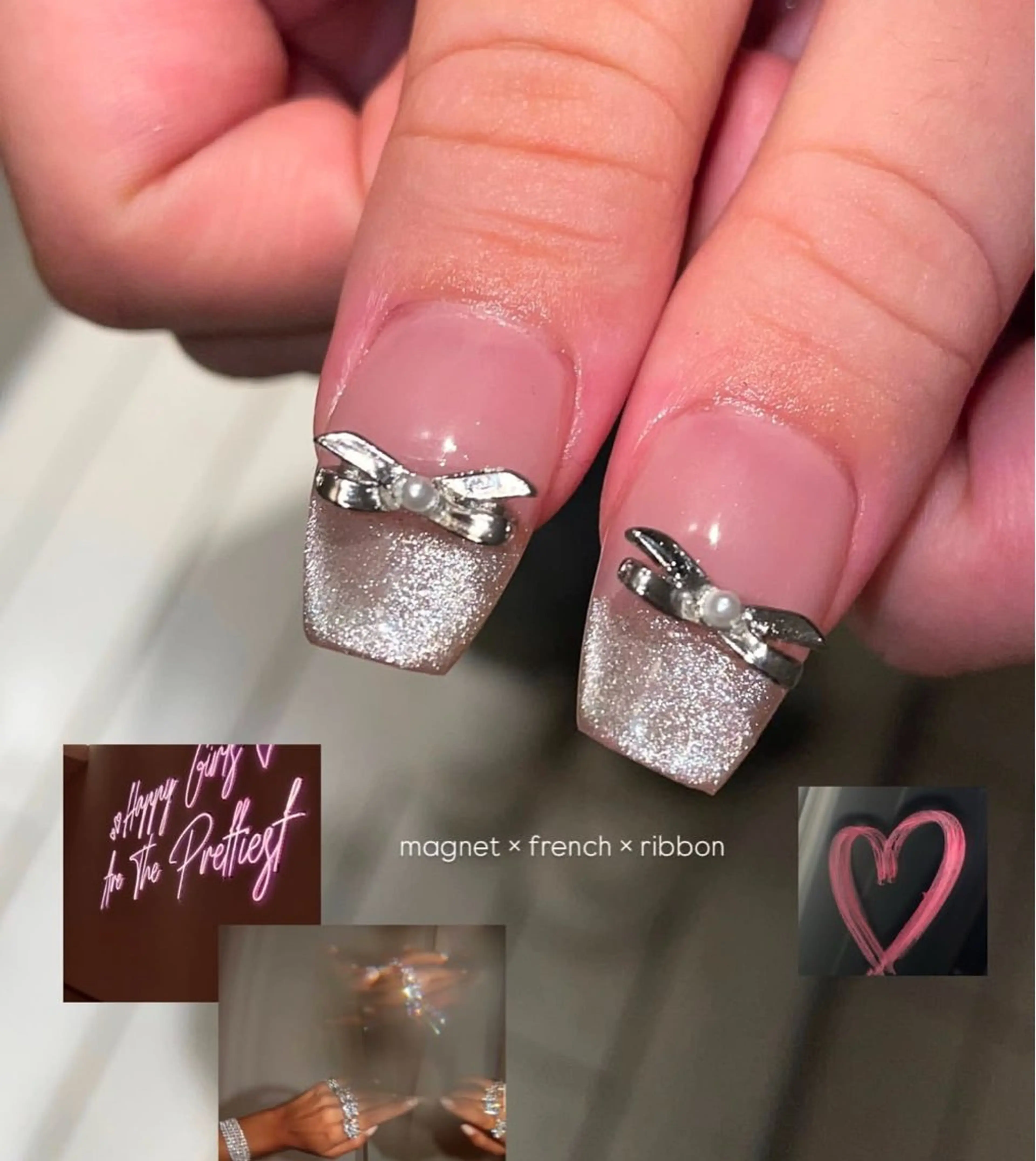 ネイル 渋谷ネイル🎀 y2k/海外ネイルのネイルデザイン