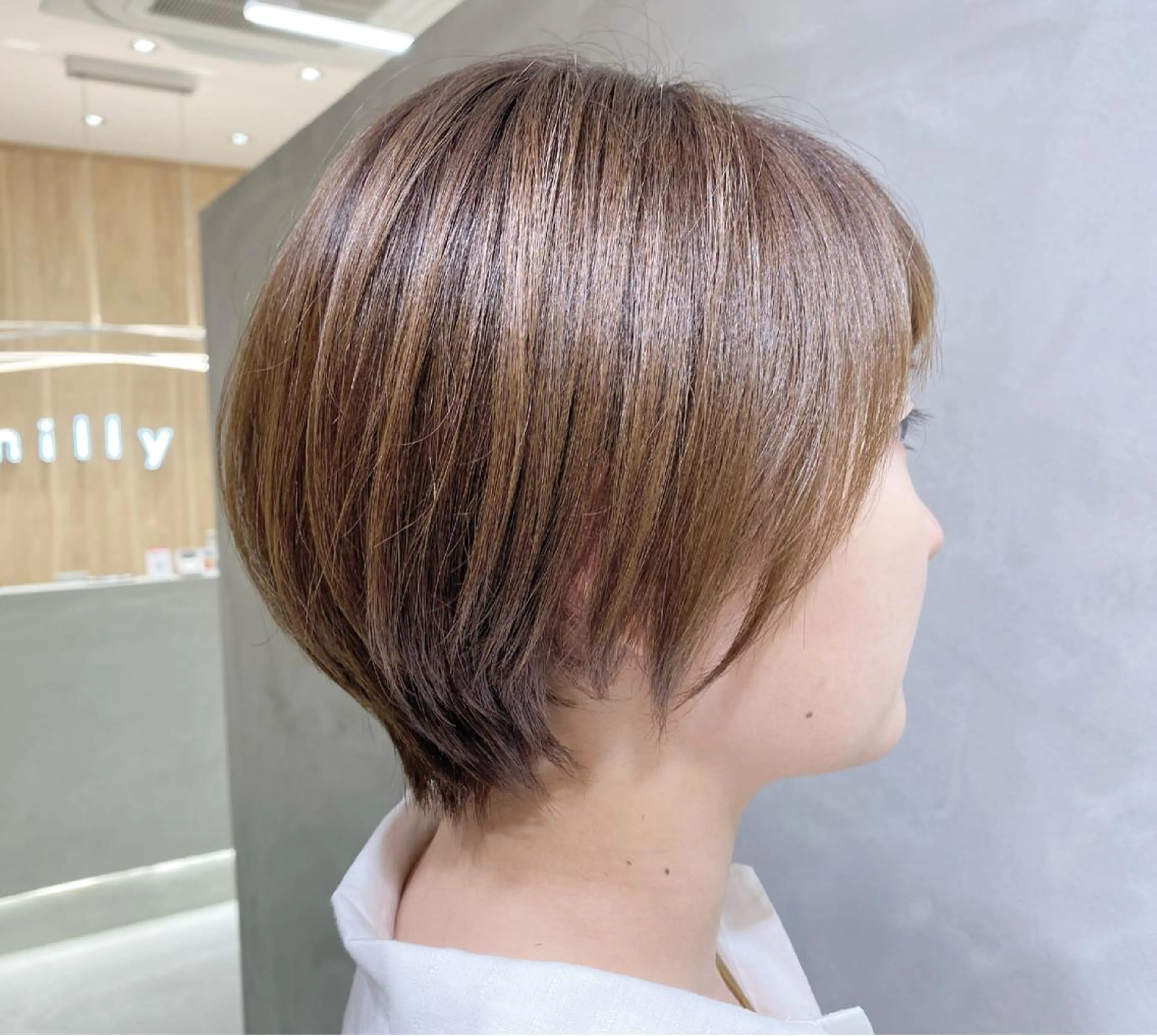 ショート カラー ショートヘア 半個室女性salon 🩰Natsumiのヘアスタイル