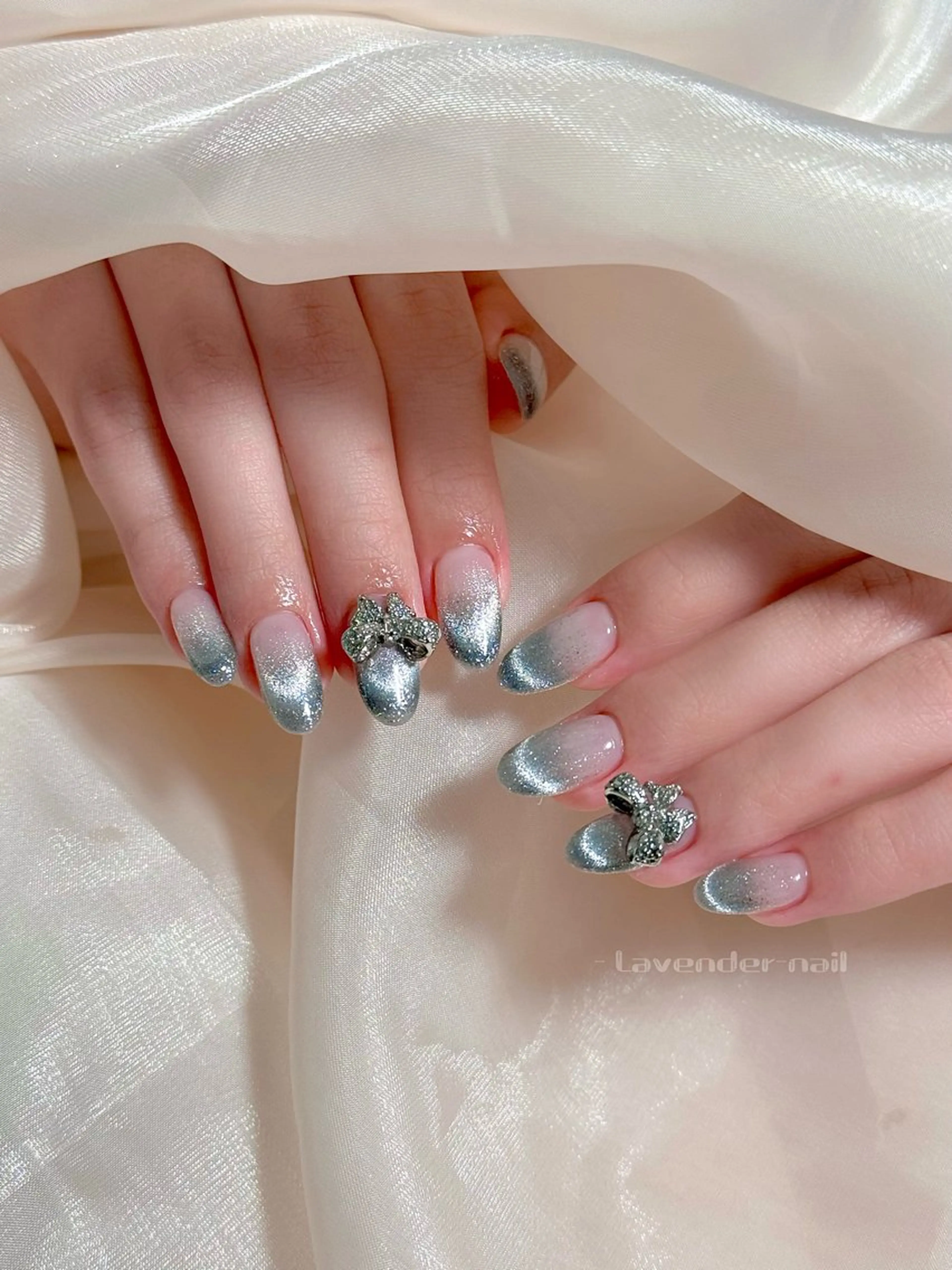 ネイル ハンドネイル Lavender nail·北18条のネイルデザイン