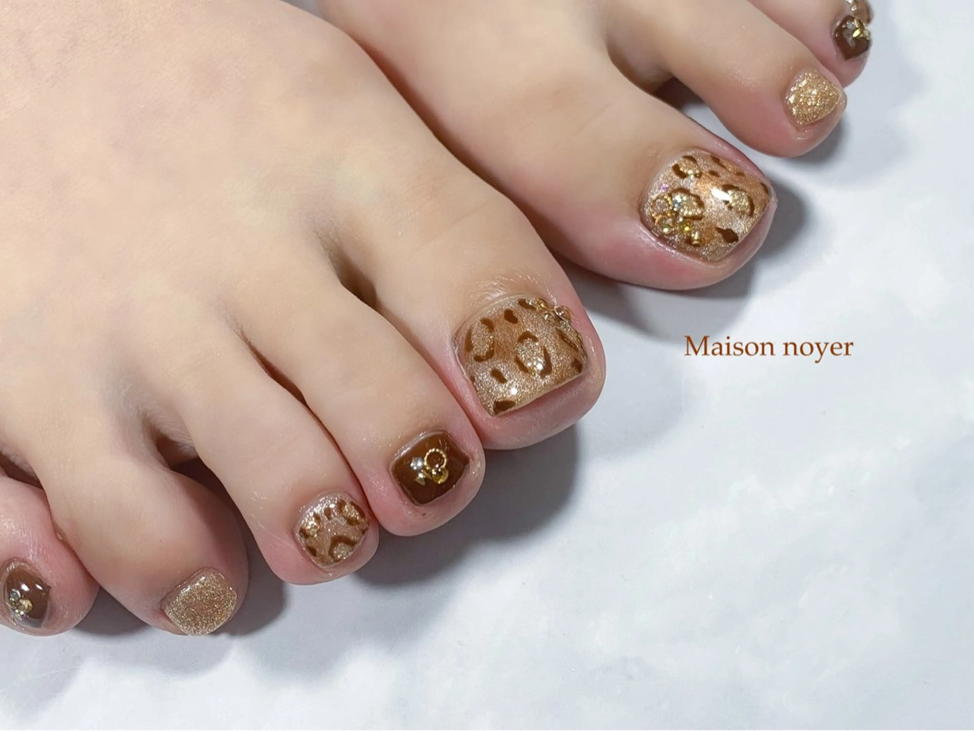 ネイル フットネイル Maison noyer所属・Maison noyerのネイルデザイン