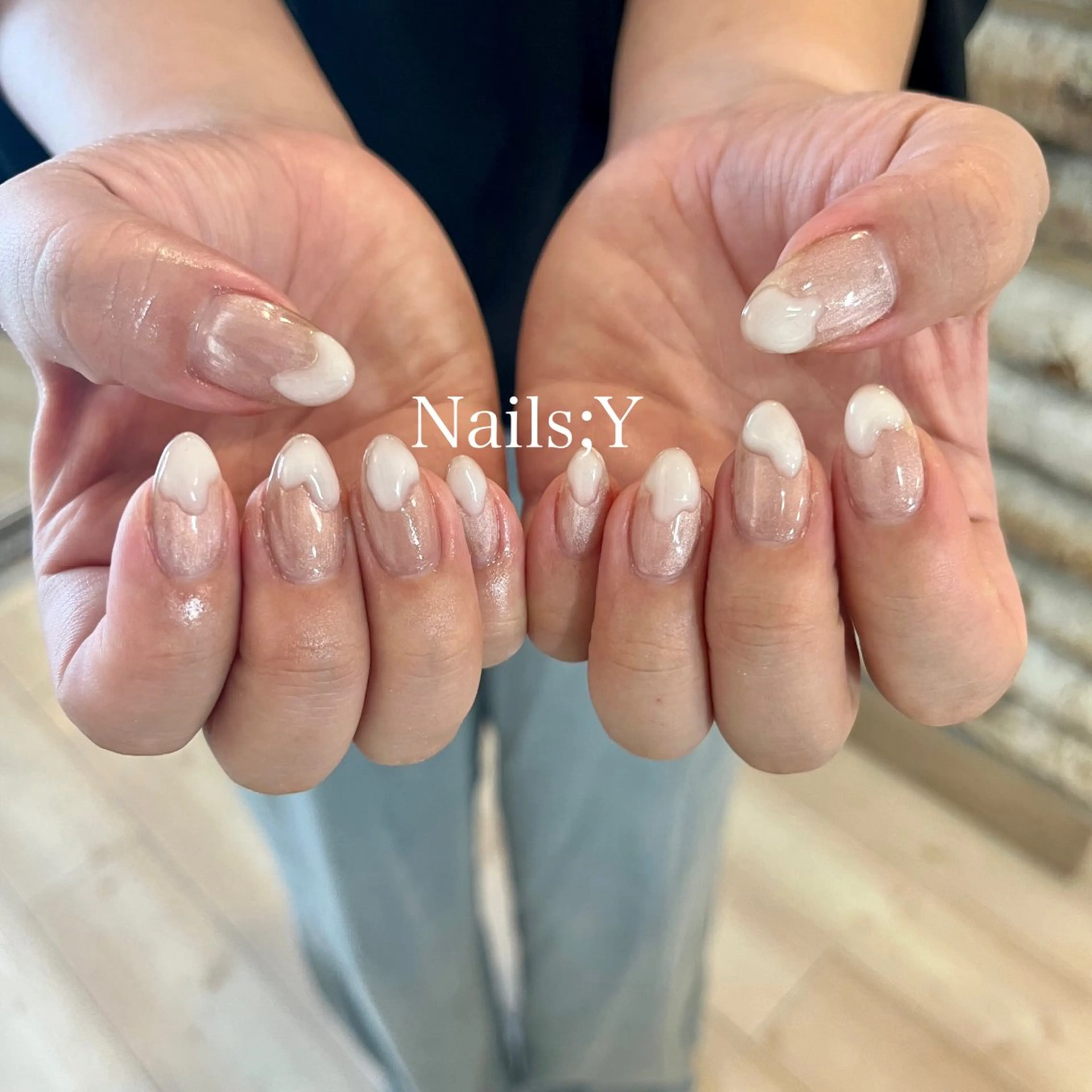 ネイル ジェルネイル 持ち込み パラジェル ハンドネイル yo koのネイルデザイン