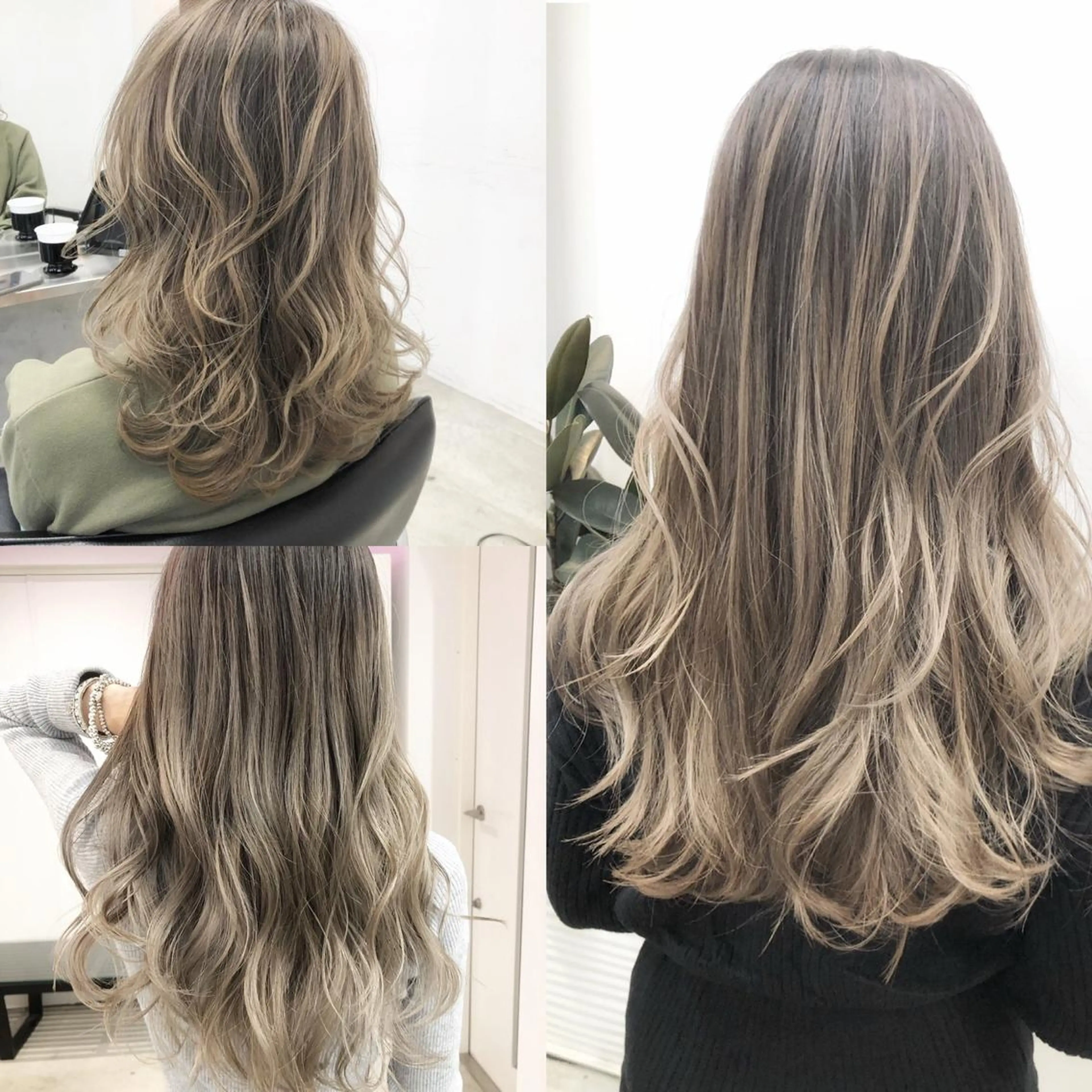 ロング カラー バレイヤージュ レイヤーカット ✨カラー指名 No.1✨keitaのヘアスタイル