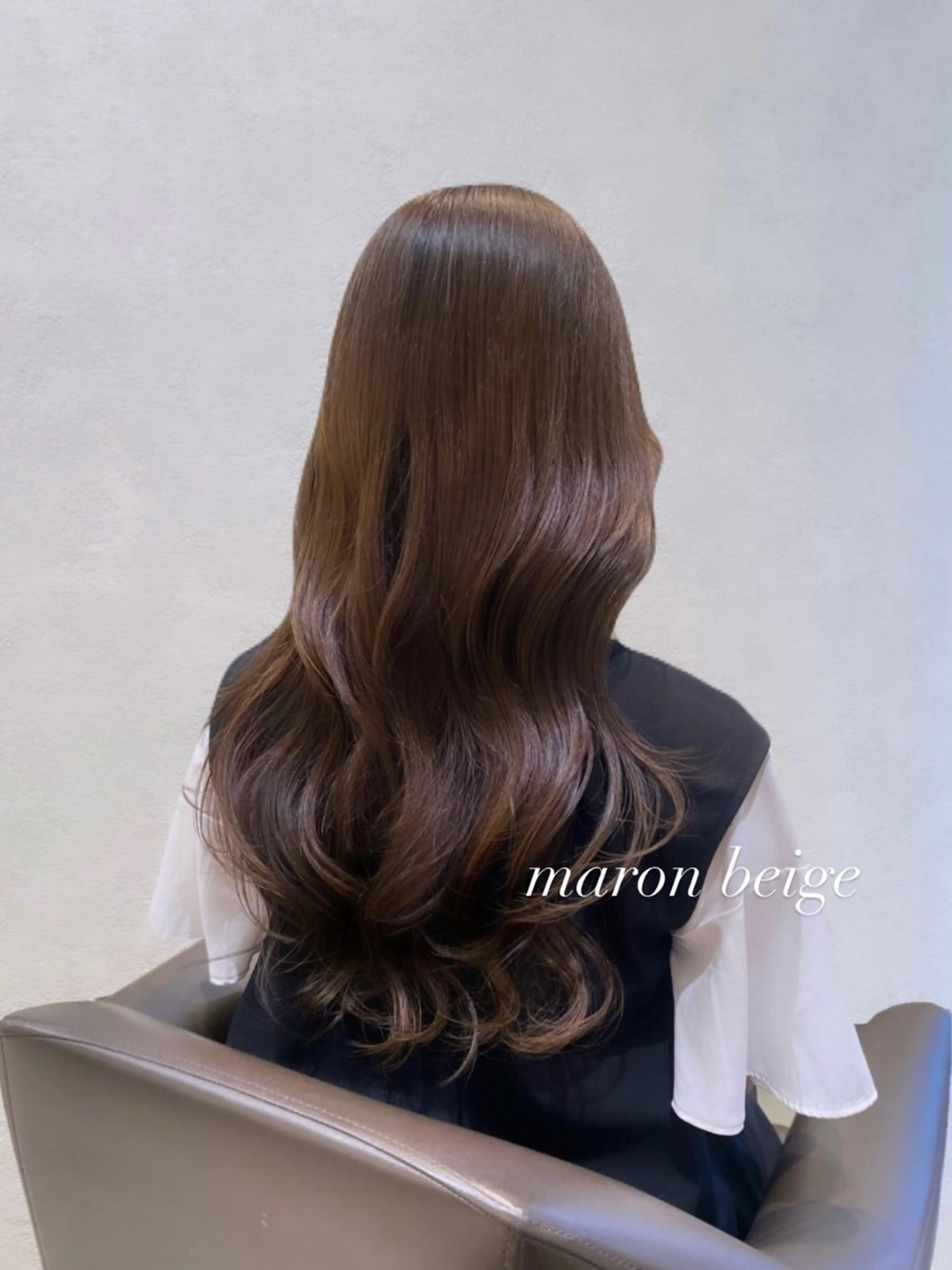 セミロング カラー ヘアアレンジ カット ヘアカラー トリートメント 韓国・韓国ヘア 髪質改善のヘアスタイル