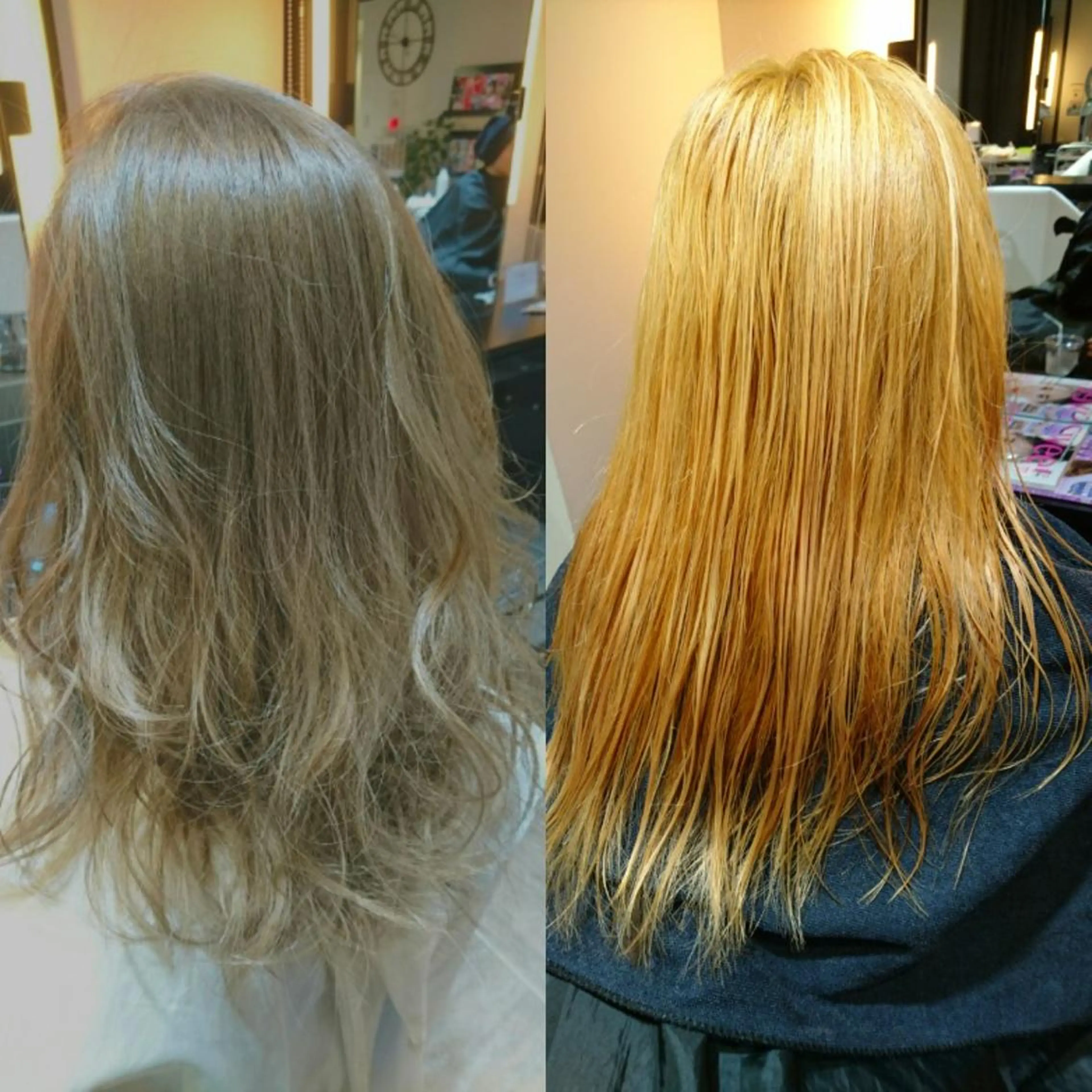 ロング カラー ベージュカラー グラデーションカラー 永島 さとみのマツエク・マツパデザイン